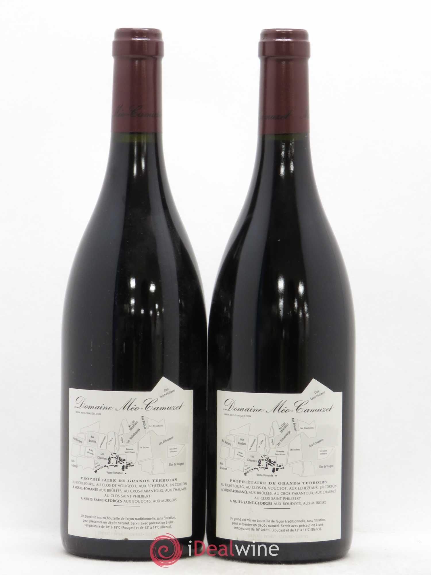 Vosne-Romanée 1er Cru Les Chaumes Méo-Camuzet (Domaine) 2009 - Lot de 2 bouteilles - 1
