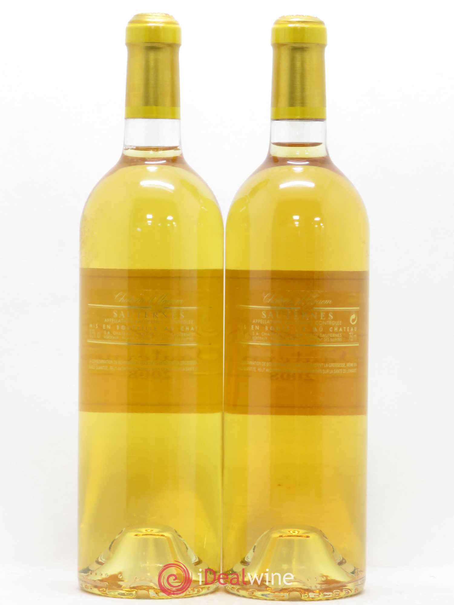 Château d' Yquem 1er Cru Classé Supérieur 2008 - Lotto di 2 bottiglie - 1