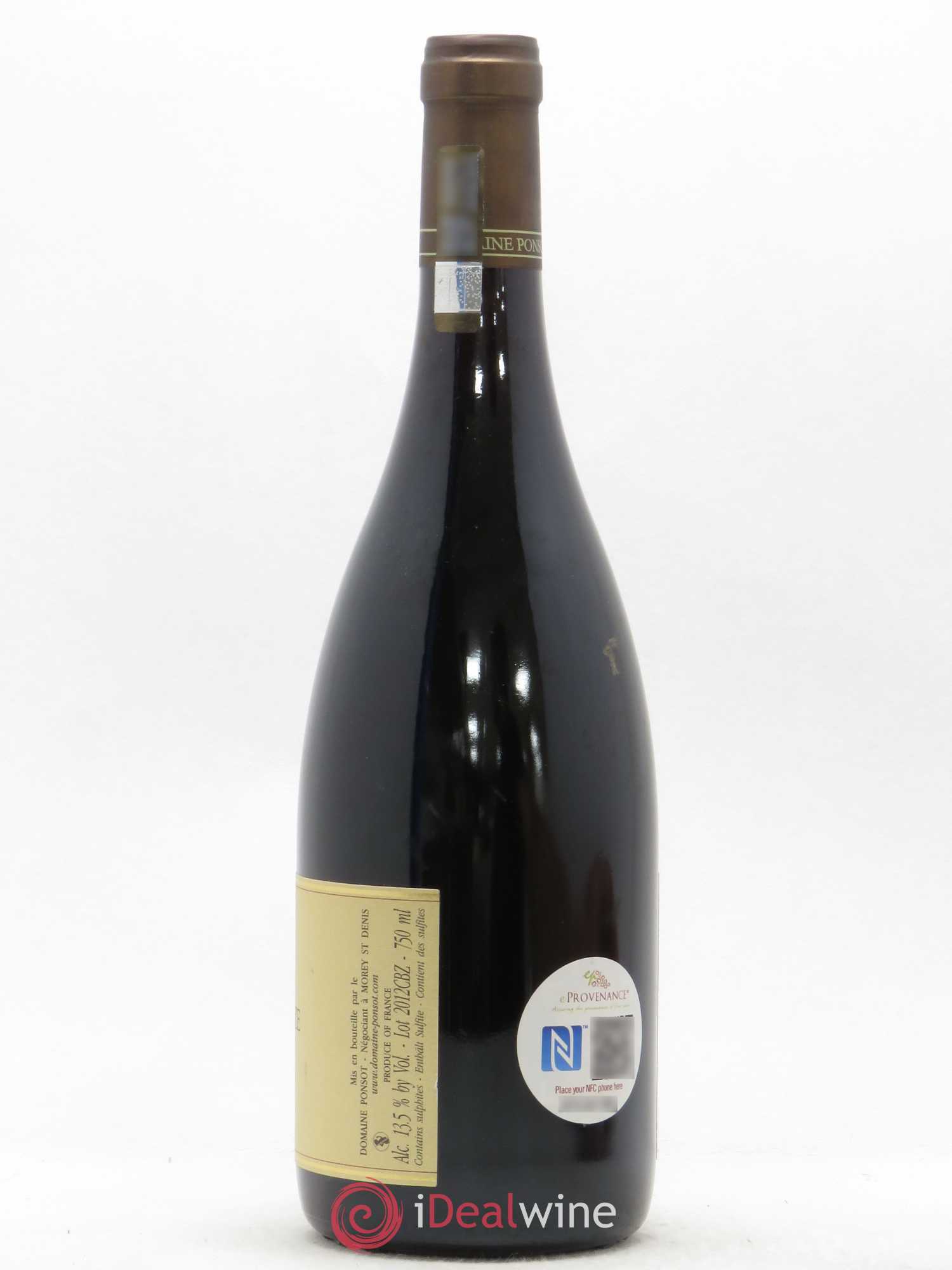 Chambertin Clos de Bèze Grand Cru Ponsot (Domaine) 2012 - Lot de 1 bouteille - 1