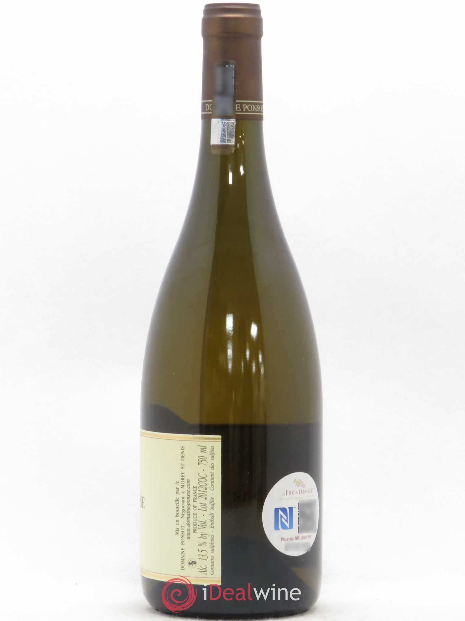Corton-Charlemagne Grand Cru Ponsot (Domaine) 2012 - Lot de 1 bouteille - 1
