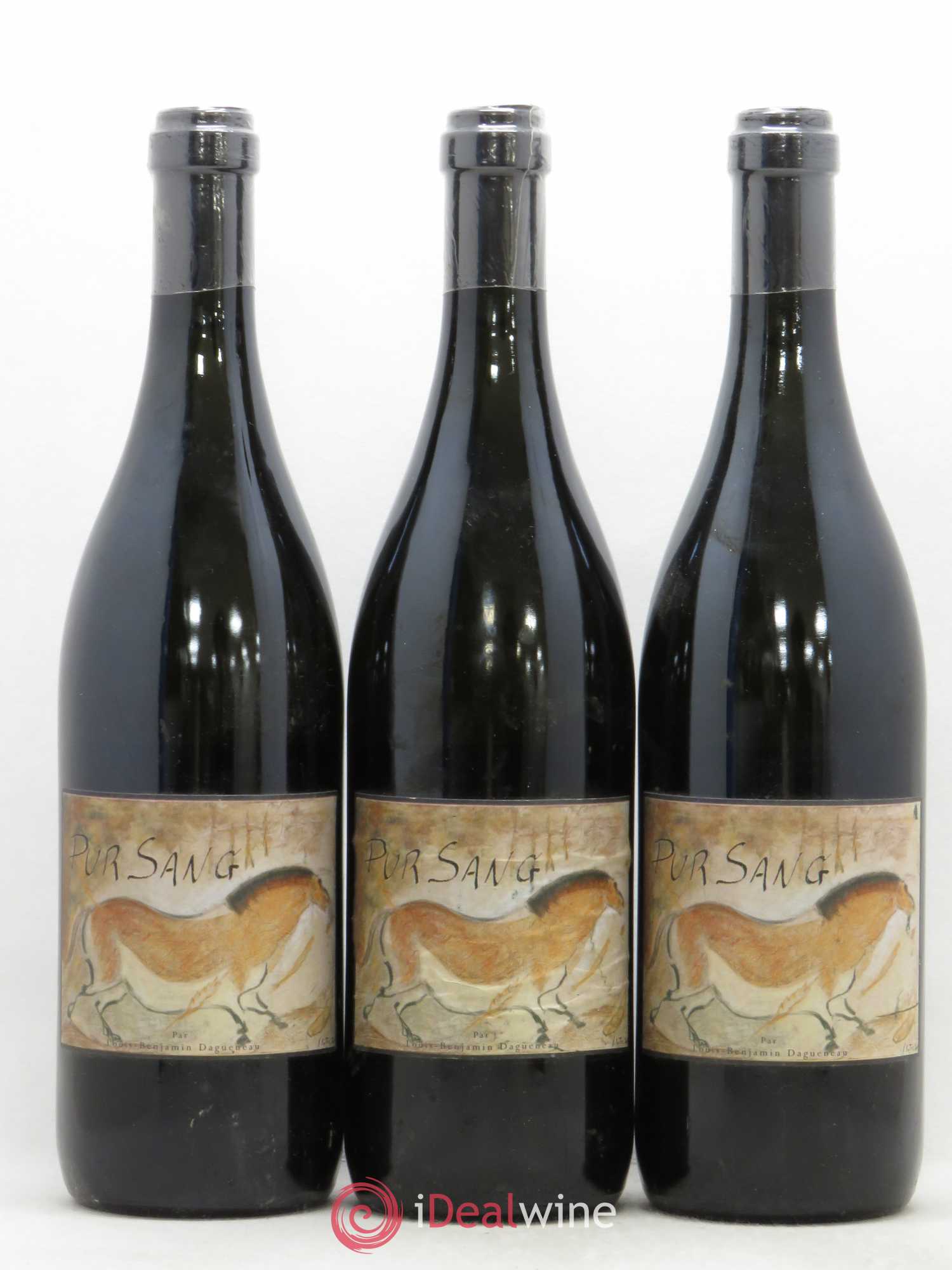 Vin de France (anciennement Pouilly-Fumé) Pur Sang Dagueneau (Domaine Didier - Louis-Benjamin) 2010 - Lot de 3 bouteilles - 0