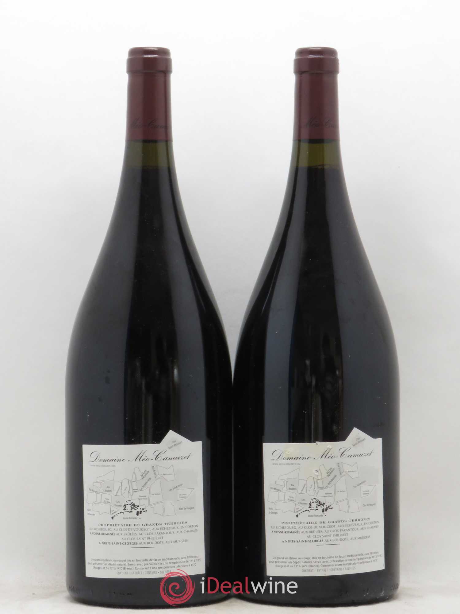 Vosne-Romanée 1er Cru Les Chaumes Méo-Camuzet (Domaine) 2014 - Lot de 2 magnums - 1