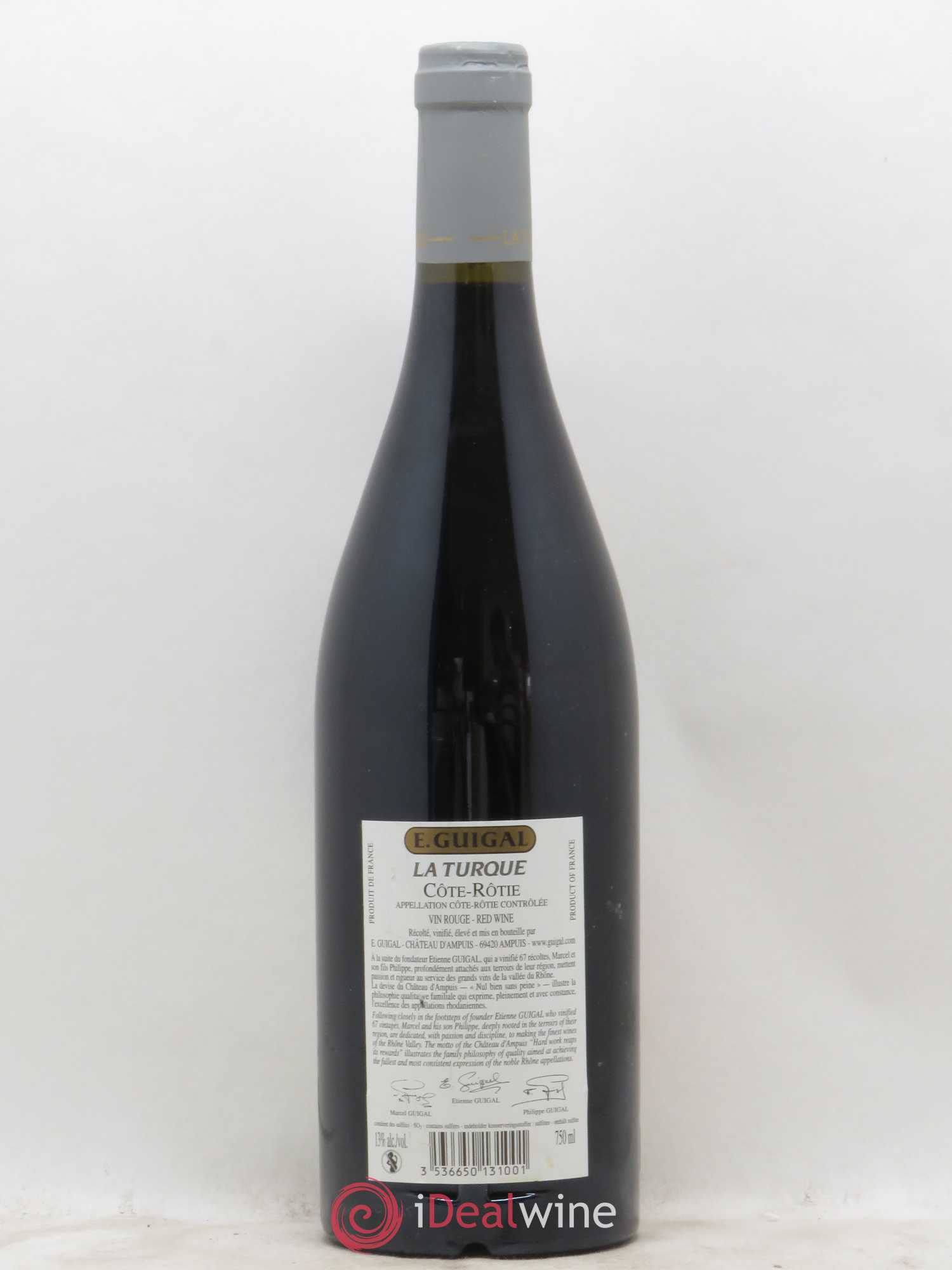 Côte-Rôtie La Turque Guigal 2005 - Lot de 1 bouteille - 1