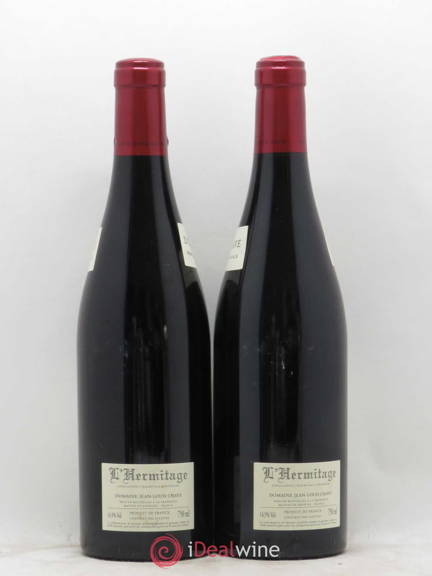 Hermitage Jean-Louis Chave 2010 - Lot de 2 bouteilles - 1