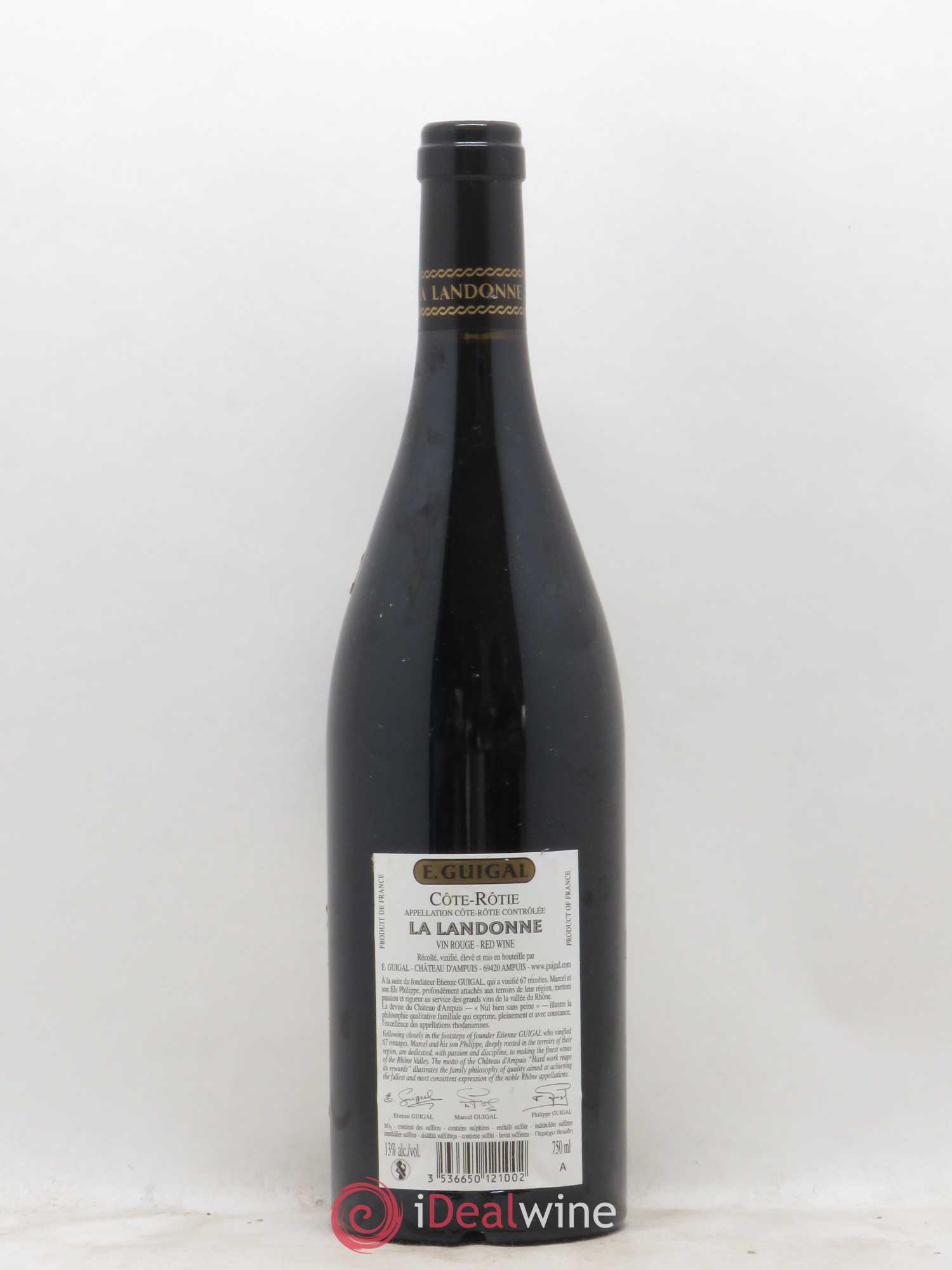 Côte-Rôtie La Landonne Guigal 2009 - Lot de 1 bouteille - 1