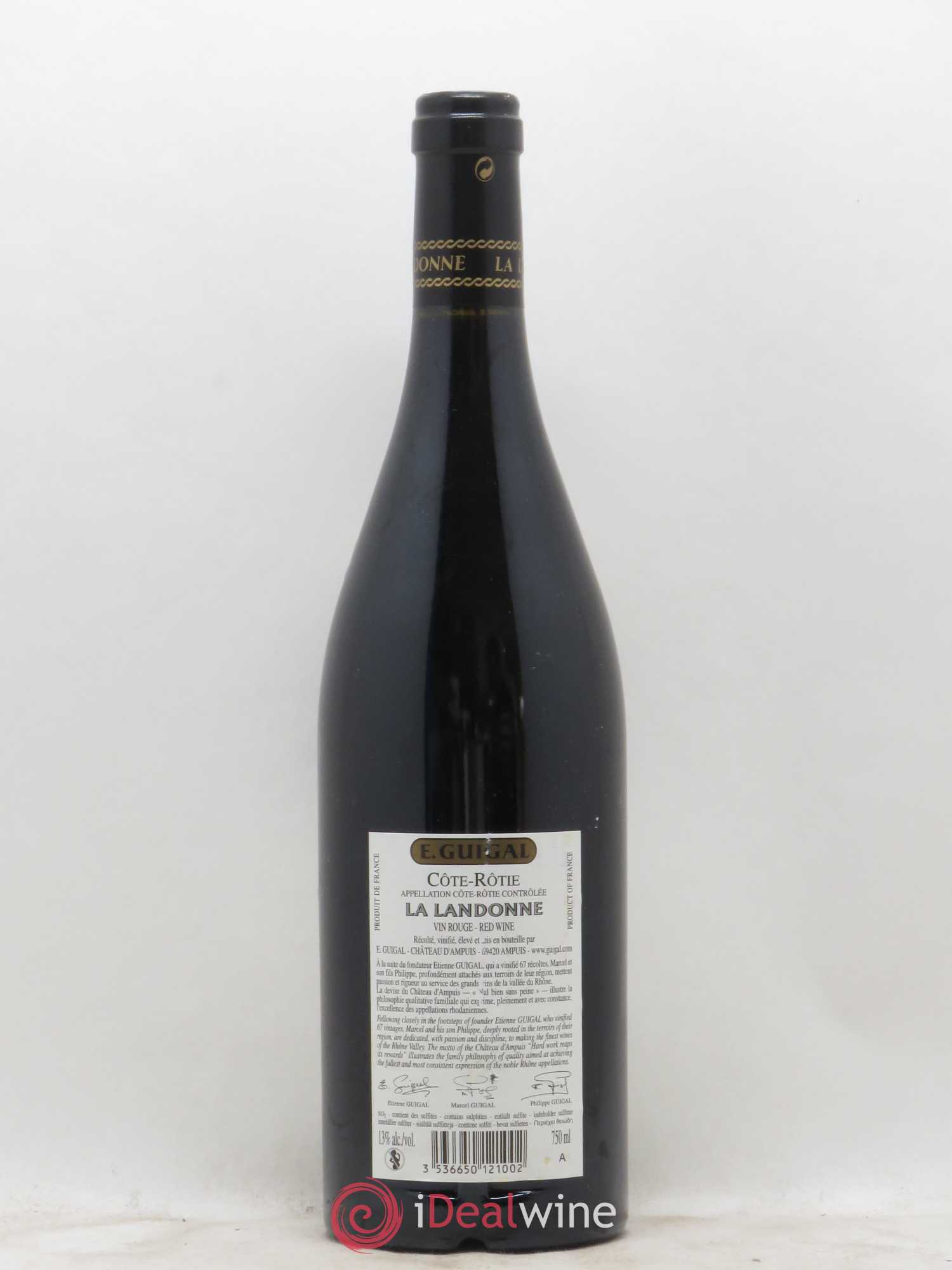 Côte-Rôtie La Landonne Guigal 2010 - Lot de 1 bouteille - 1