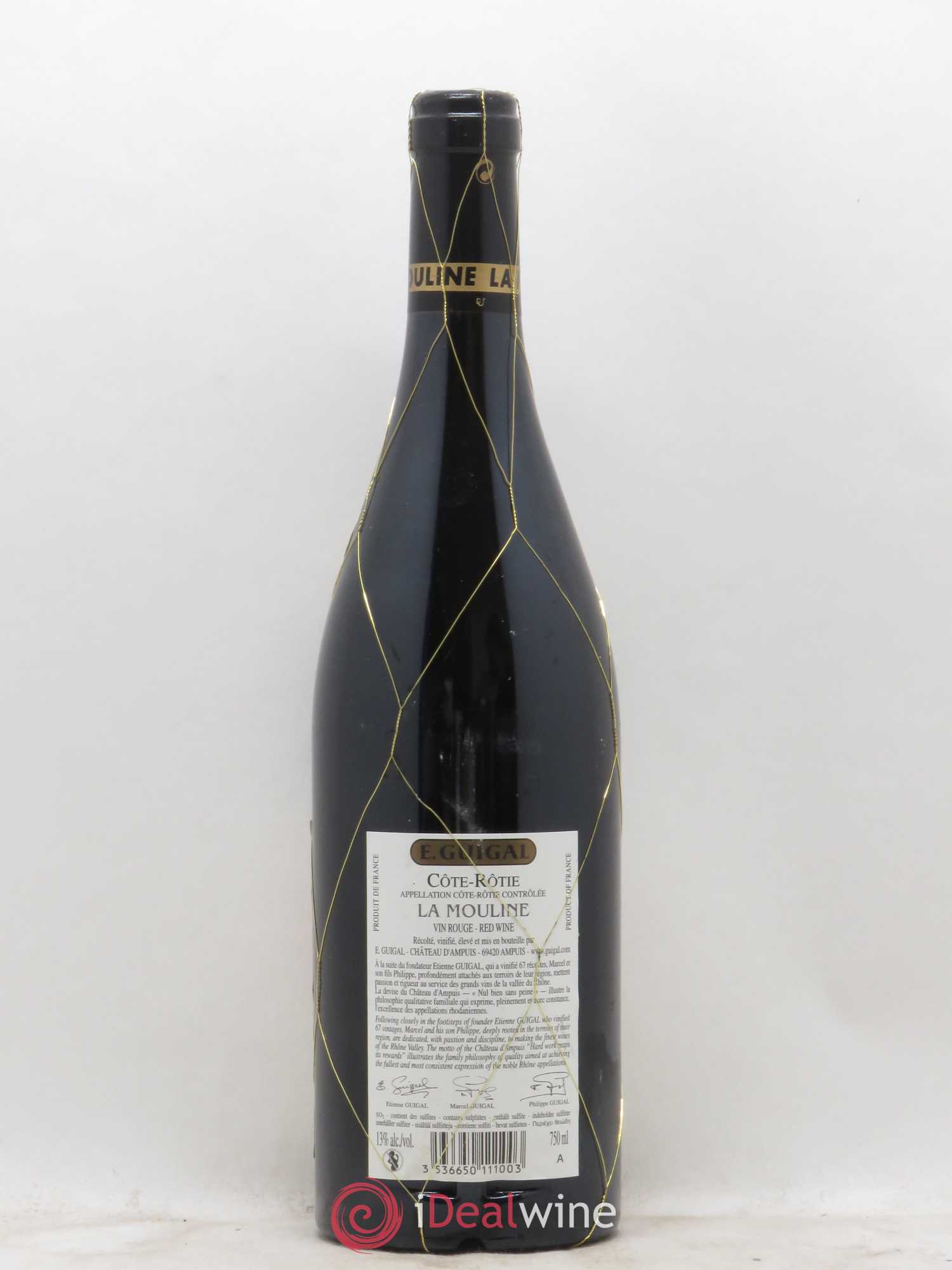 Côte-Rôtie La Mouline Guigal 2010 - Lot de 1 bouteille - 1