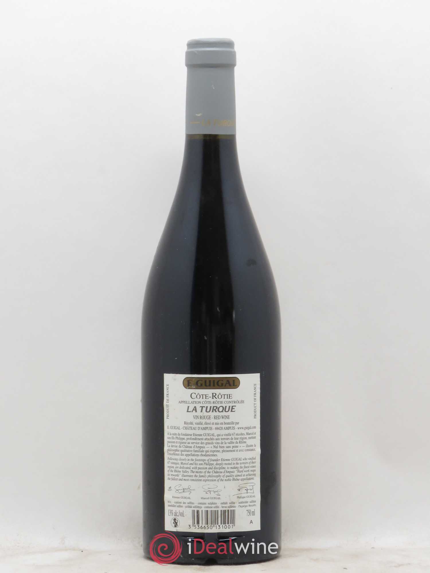 Côte-Rôtie La Turque Guigal 2010 - Lot de 1 bouteille - 1