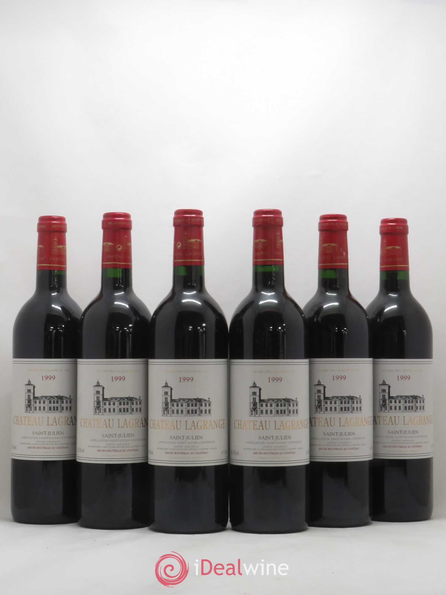 Château Lagrange 3ème Grand Cru Classé 1999 - Lot de 6 bouteilles - 0