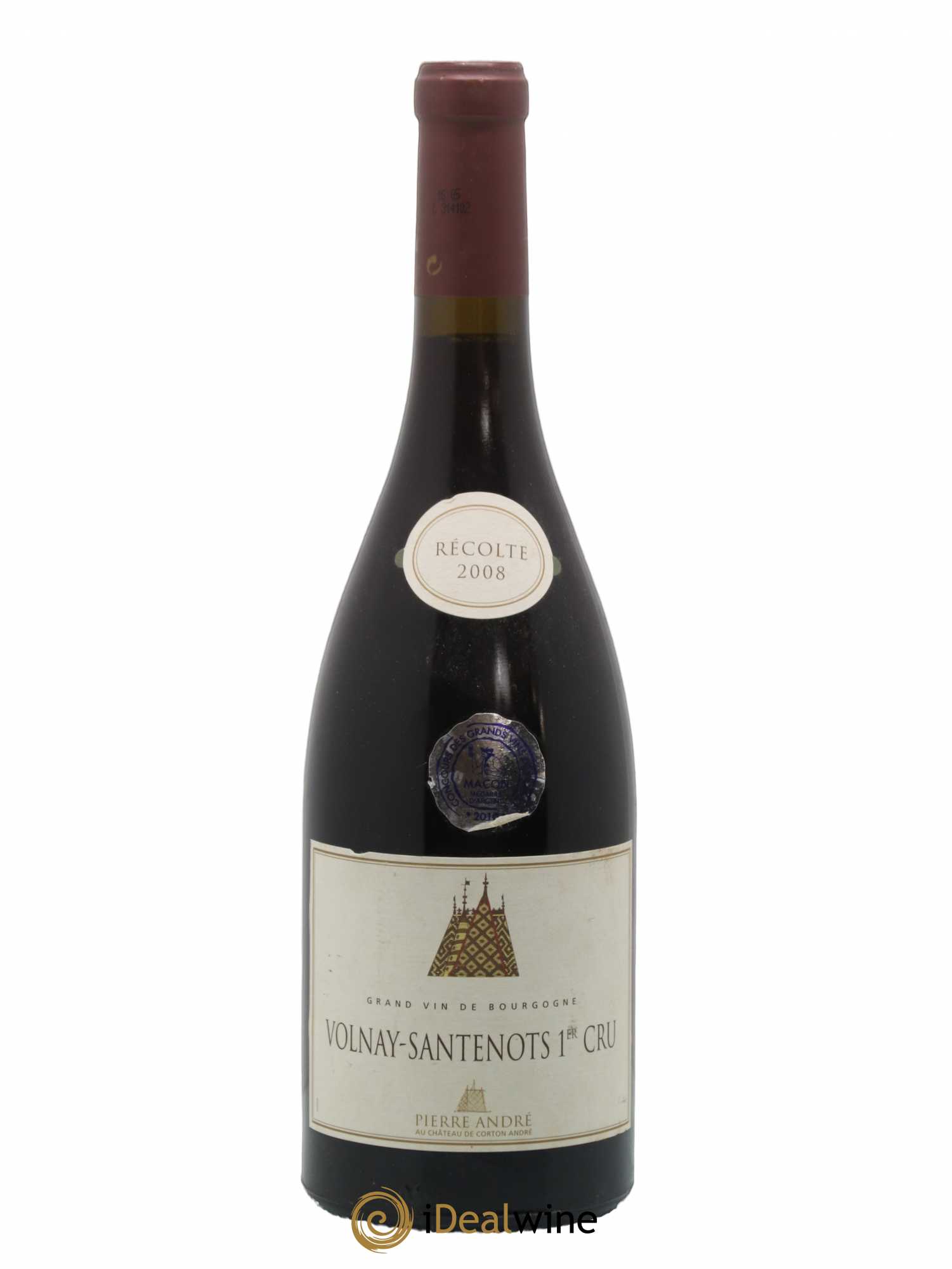 Volnay 1er Cru Santenots Pierre André 2008 - Posten von 1 Flasche - 0