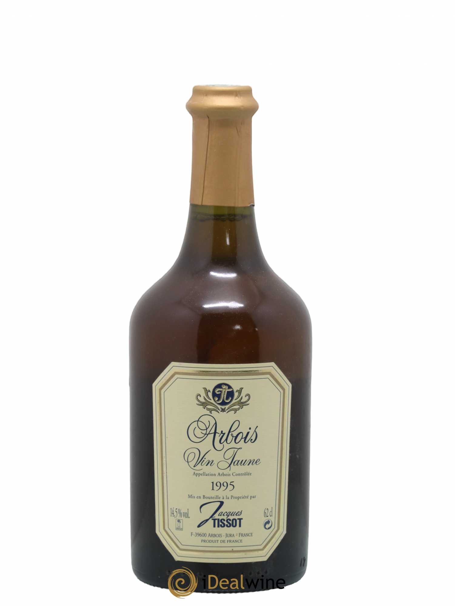 Arbois Vin Jaune Jacques Tissot 1995 - Lot de 1 bouteille - 0