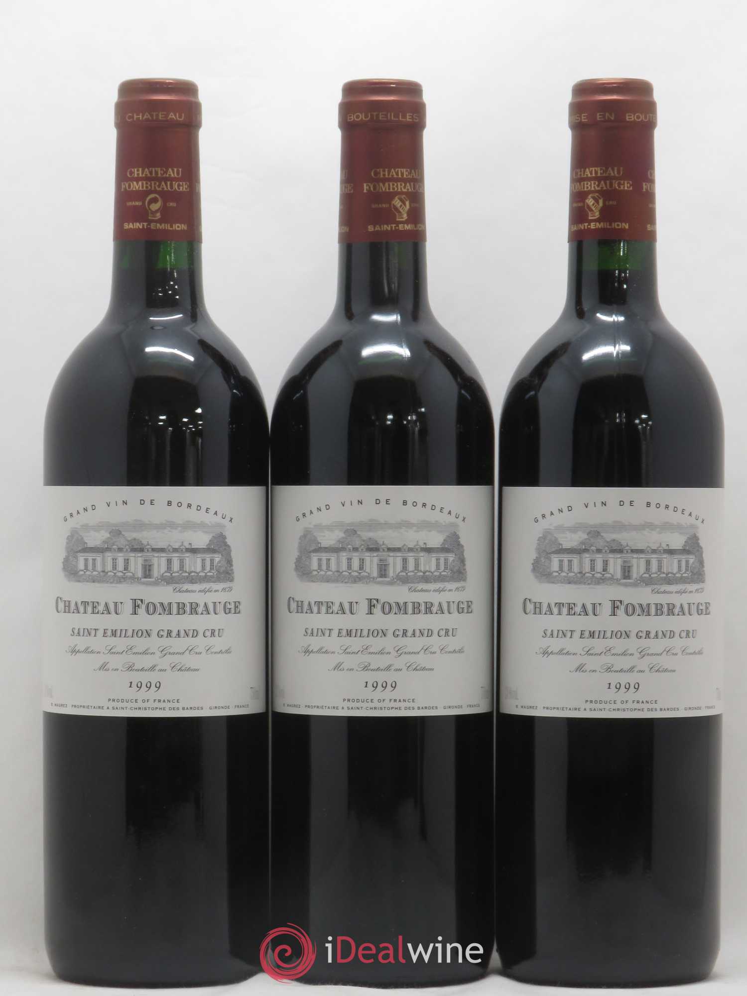 Château Fombrauge Grand Cru Classé 1999 - Lot de 6 bouteilles - 2