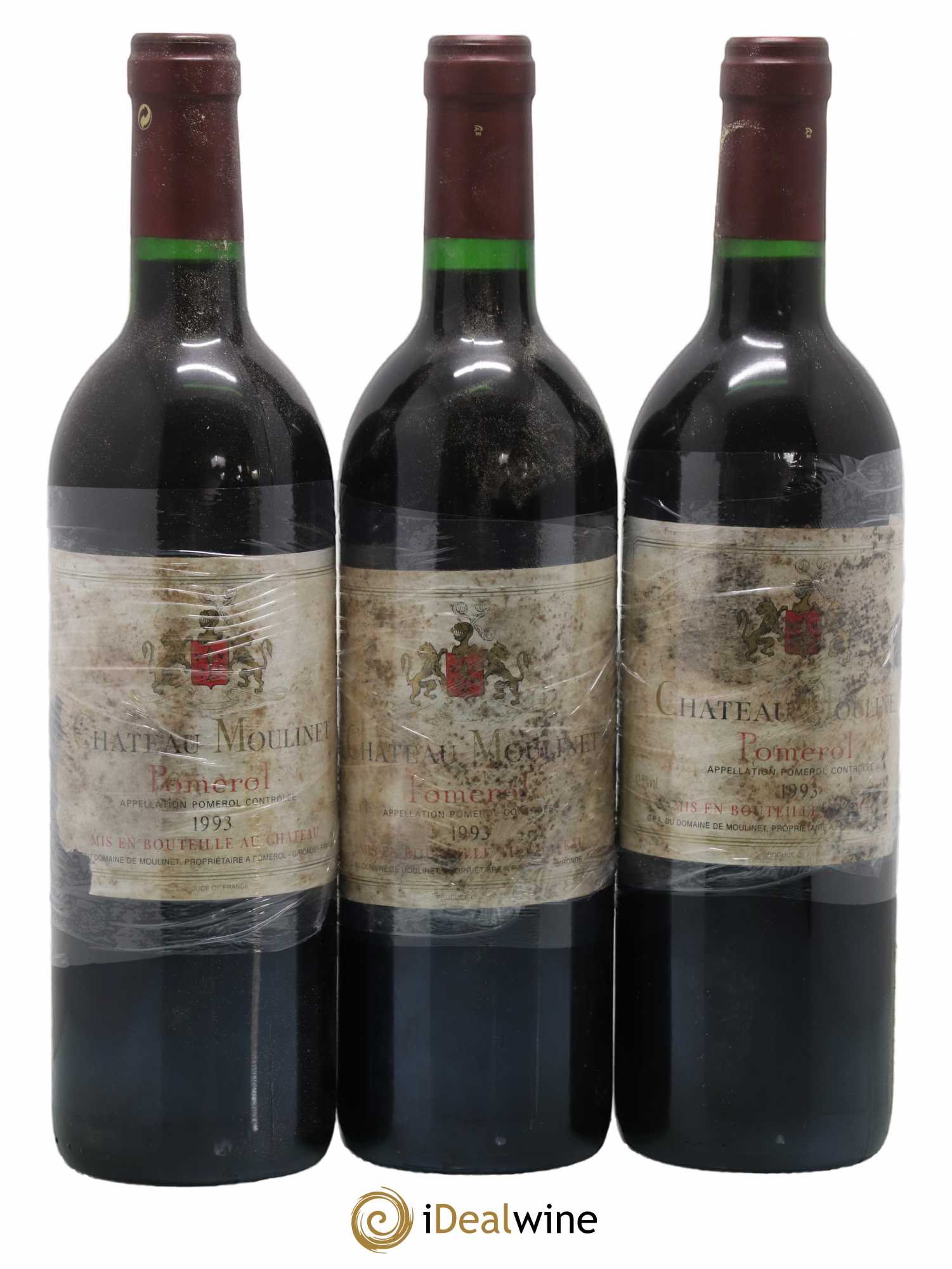Château Moulinet (sans prix de réserve) 1993 - Lot de 6 bouteilles - 2