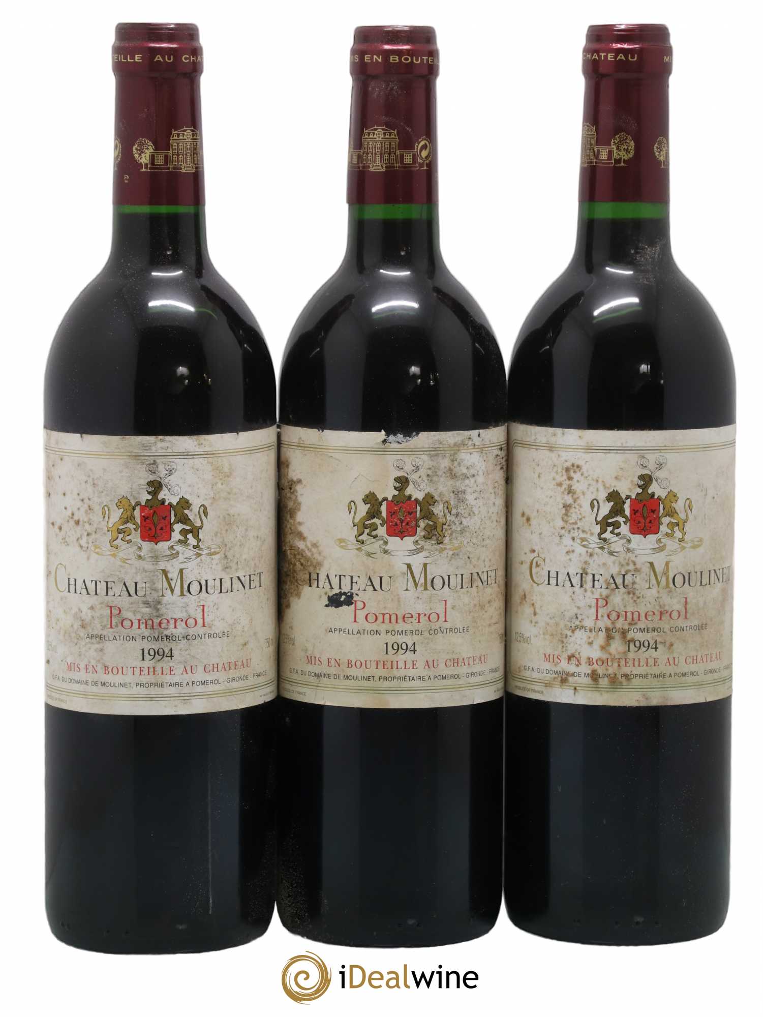 Château Moulinet (sans prix de réserve) 1994 - Lot de 6 bouteilles - 2