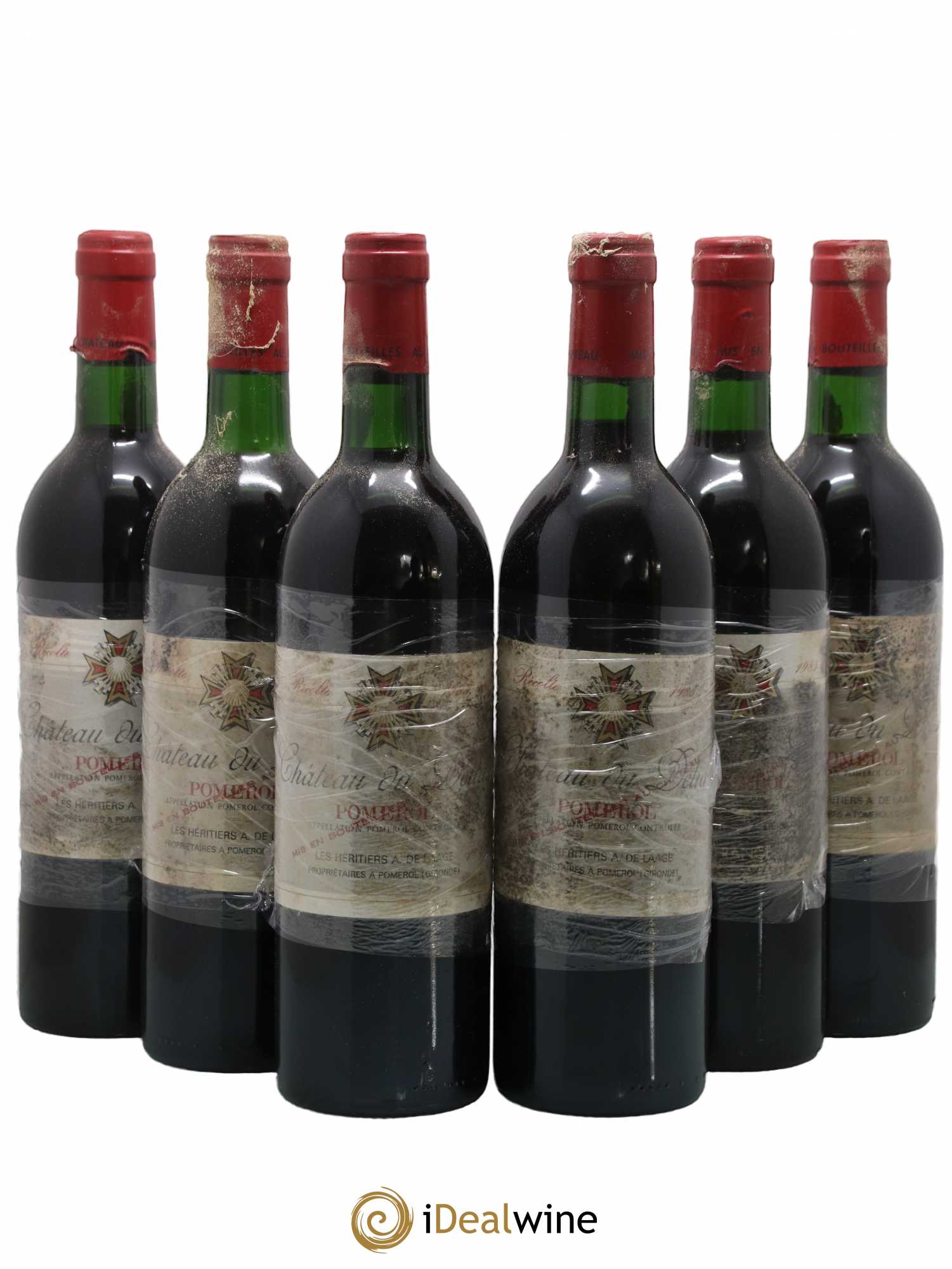 Pomerol Château du Delias (sans prix de réserve) 1985 - Posten von 6 Flaschen - 0