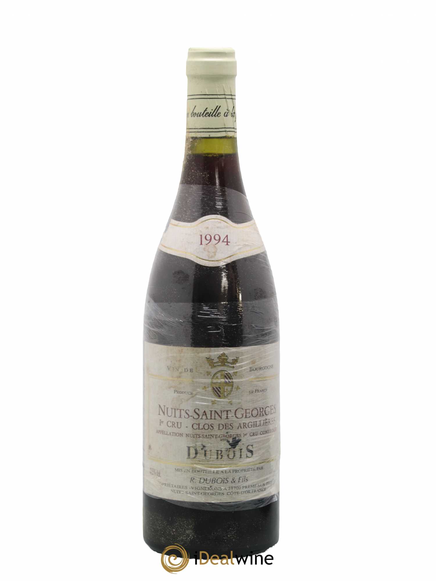 Nuits-Saint-Georges 1er Cru Clos des Argilières Dubois (sans prix de réserve) 1994 - Posten von 1 Flasche - 0