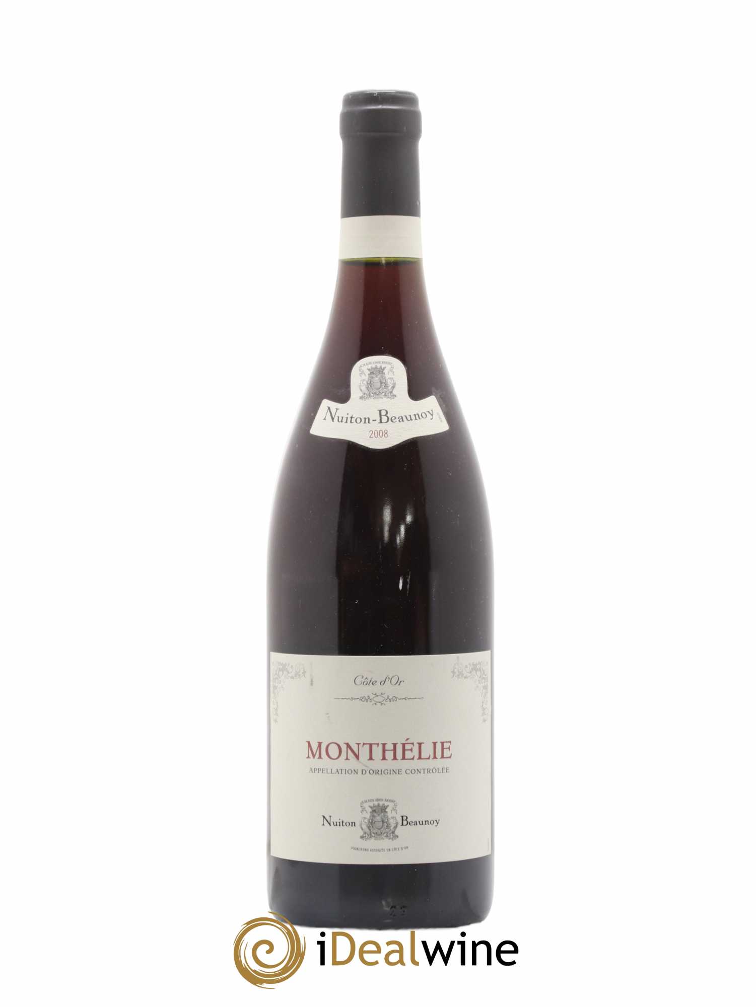 Monthélie Nuiton Beaunoy 2008 - Lot de 1 bouteille - 0