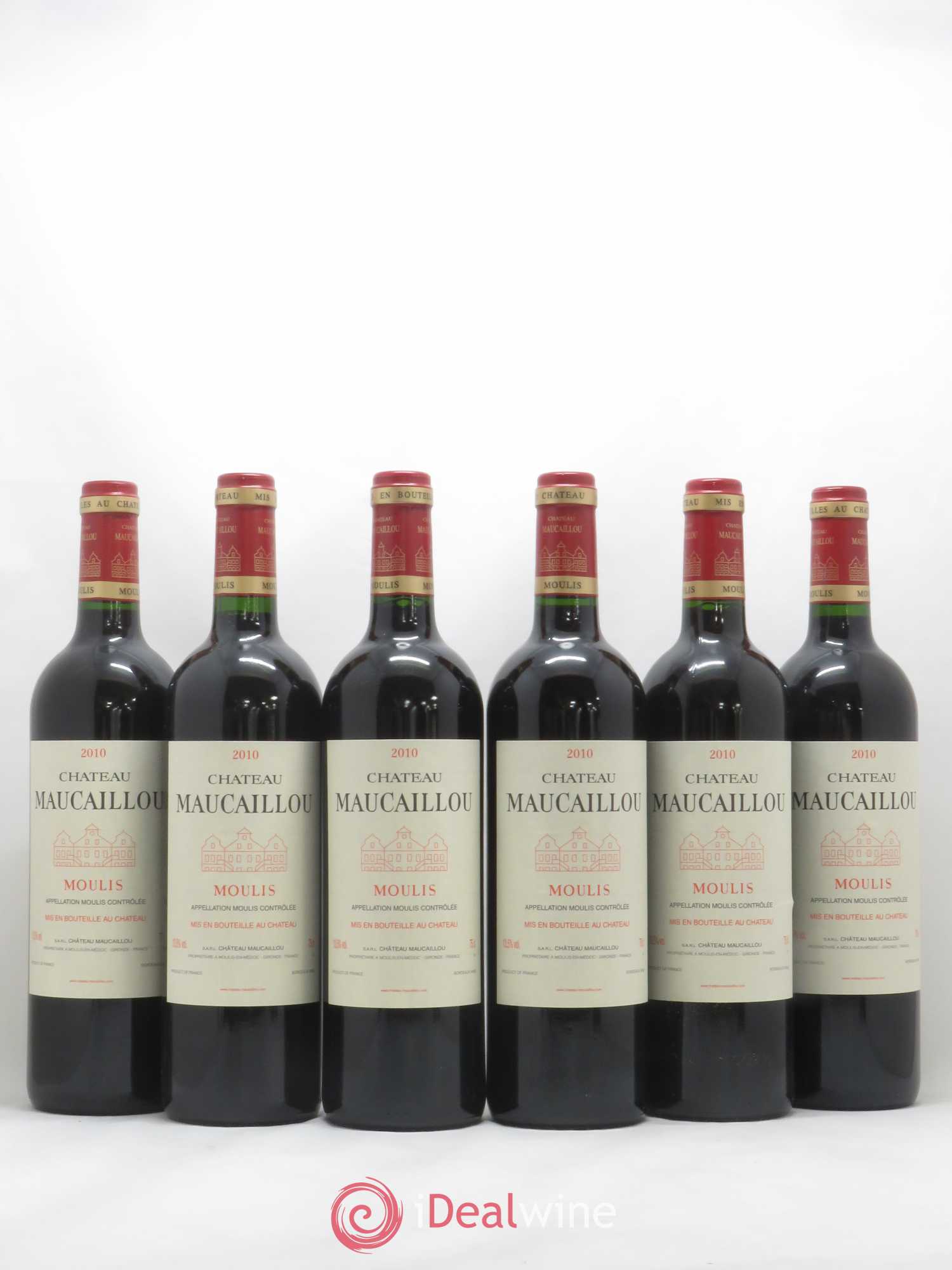 Château Maucaillou 2010 - Lot de 6 bouteilles - 0