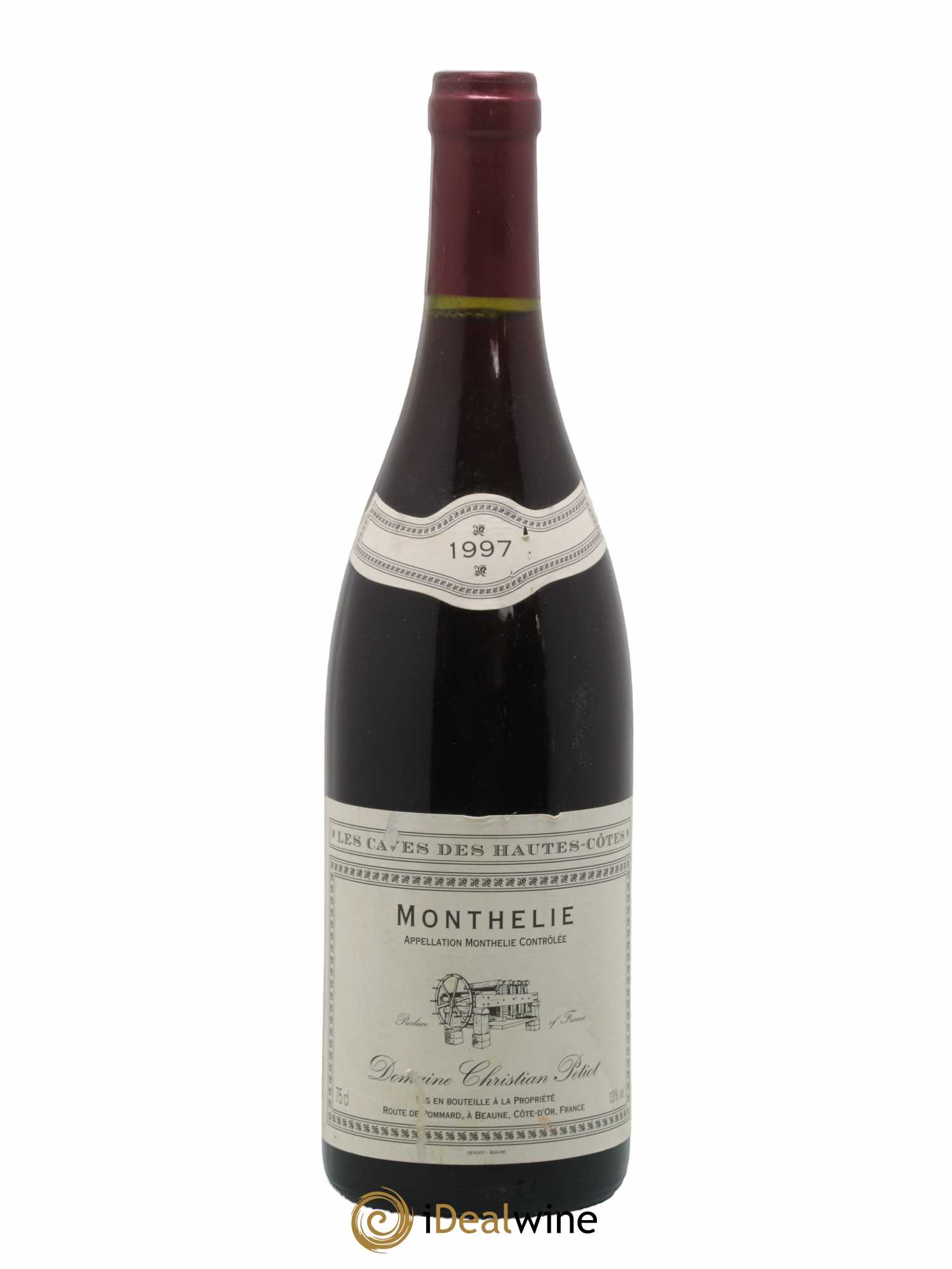 Monthélie Christian Petiot 1997 - Lot de 1 bouteille - 0