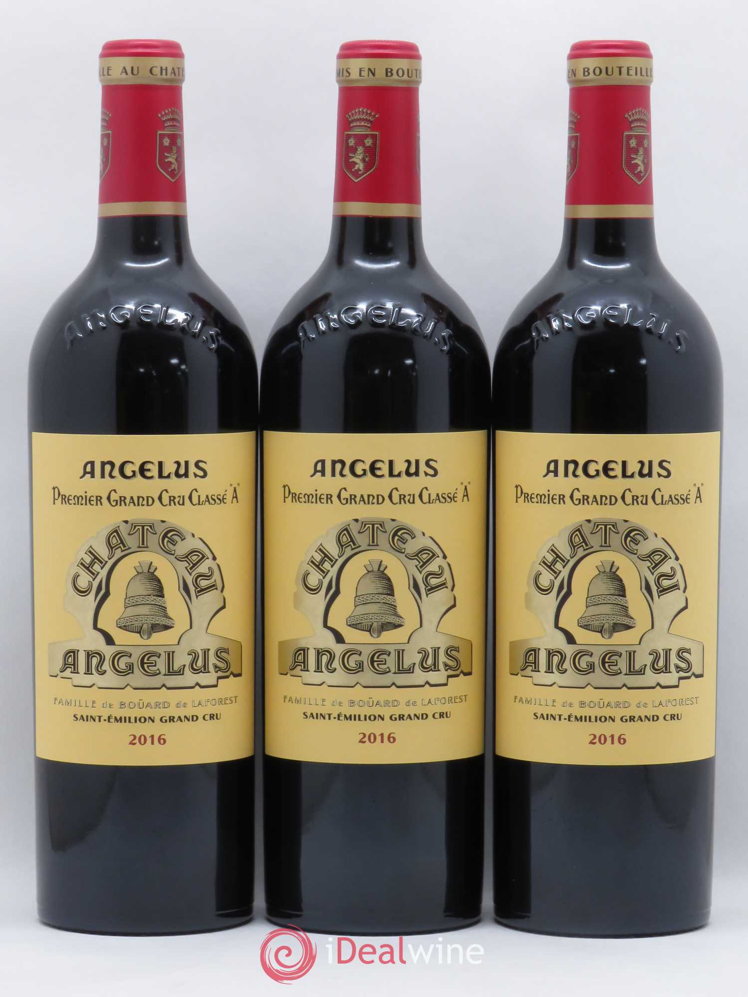 Château Angélus 1er Grand Cru Classé A 2016 - Lot de 6 bouteilles - 1