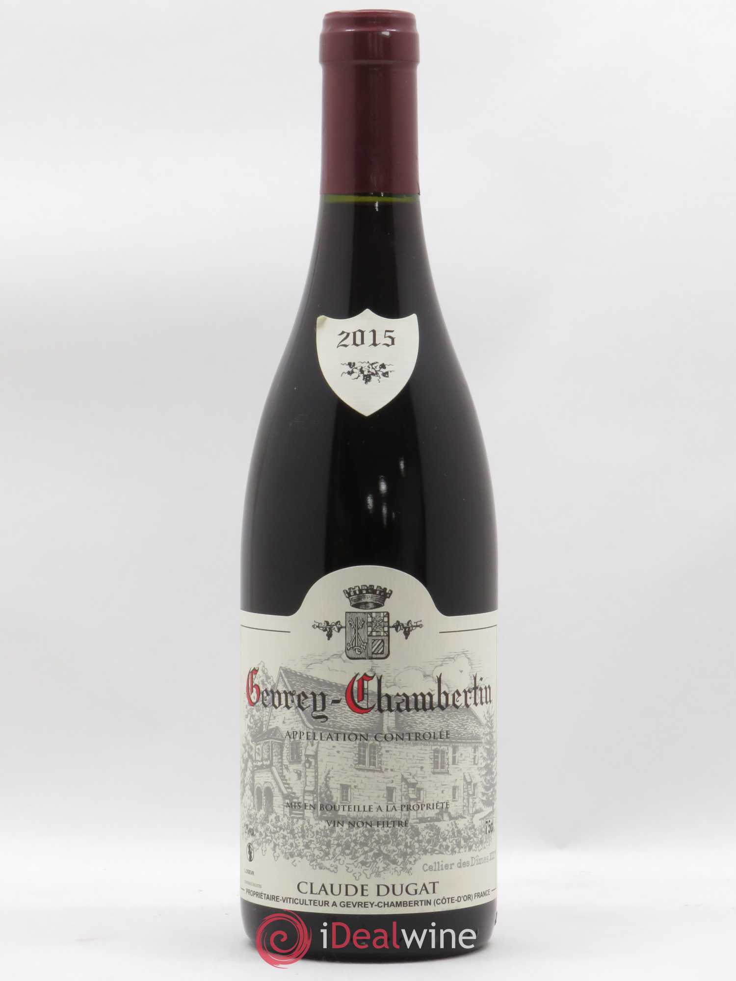 Gevrey-Chambertin Claude Dugat 2015 - Lot de 1 bouteille - 0