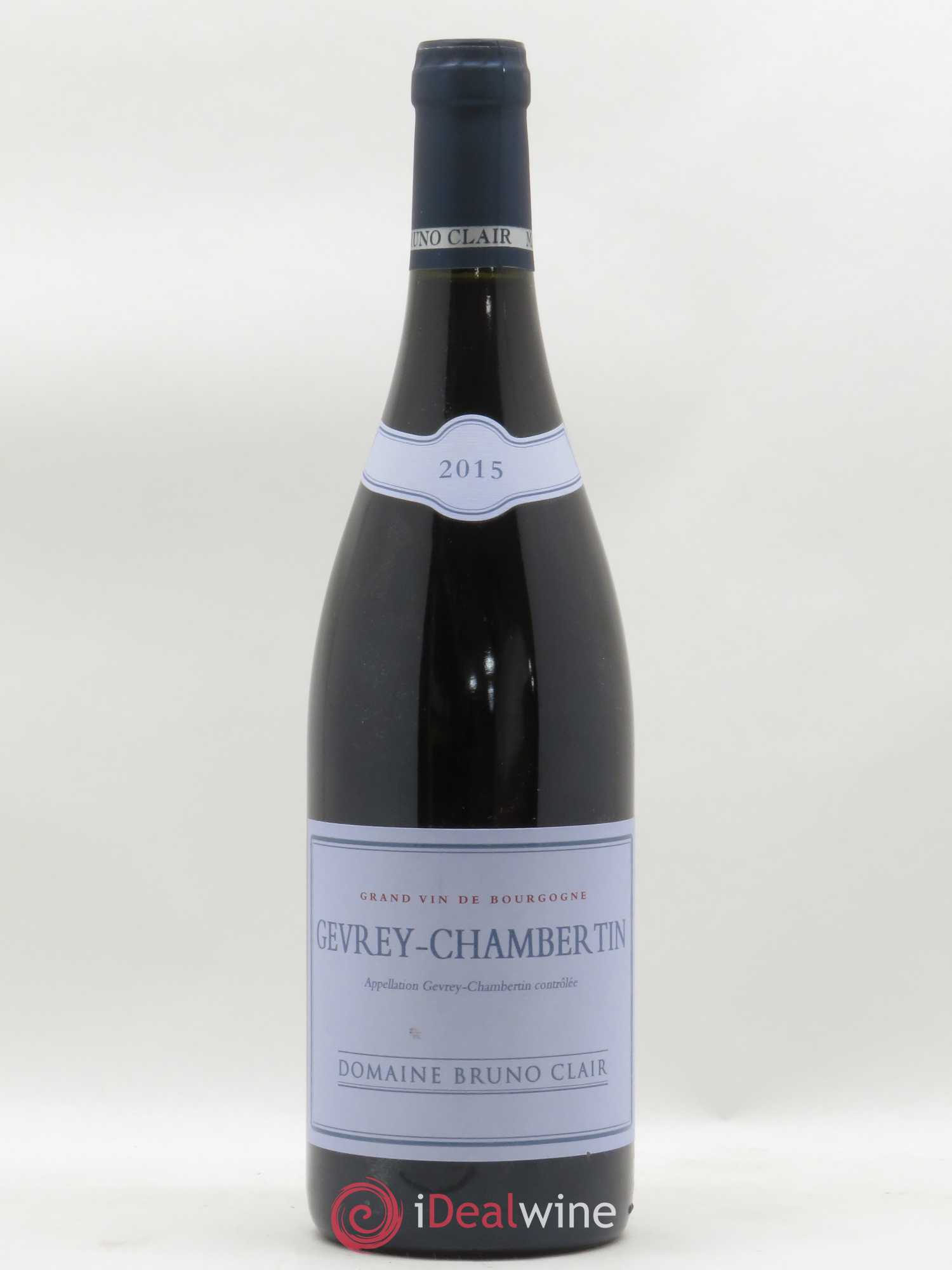 Gevrey-Chambertin Bruno Clair 2015 - Posten von 1 Flasche - 0