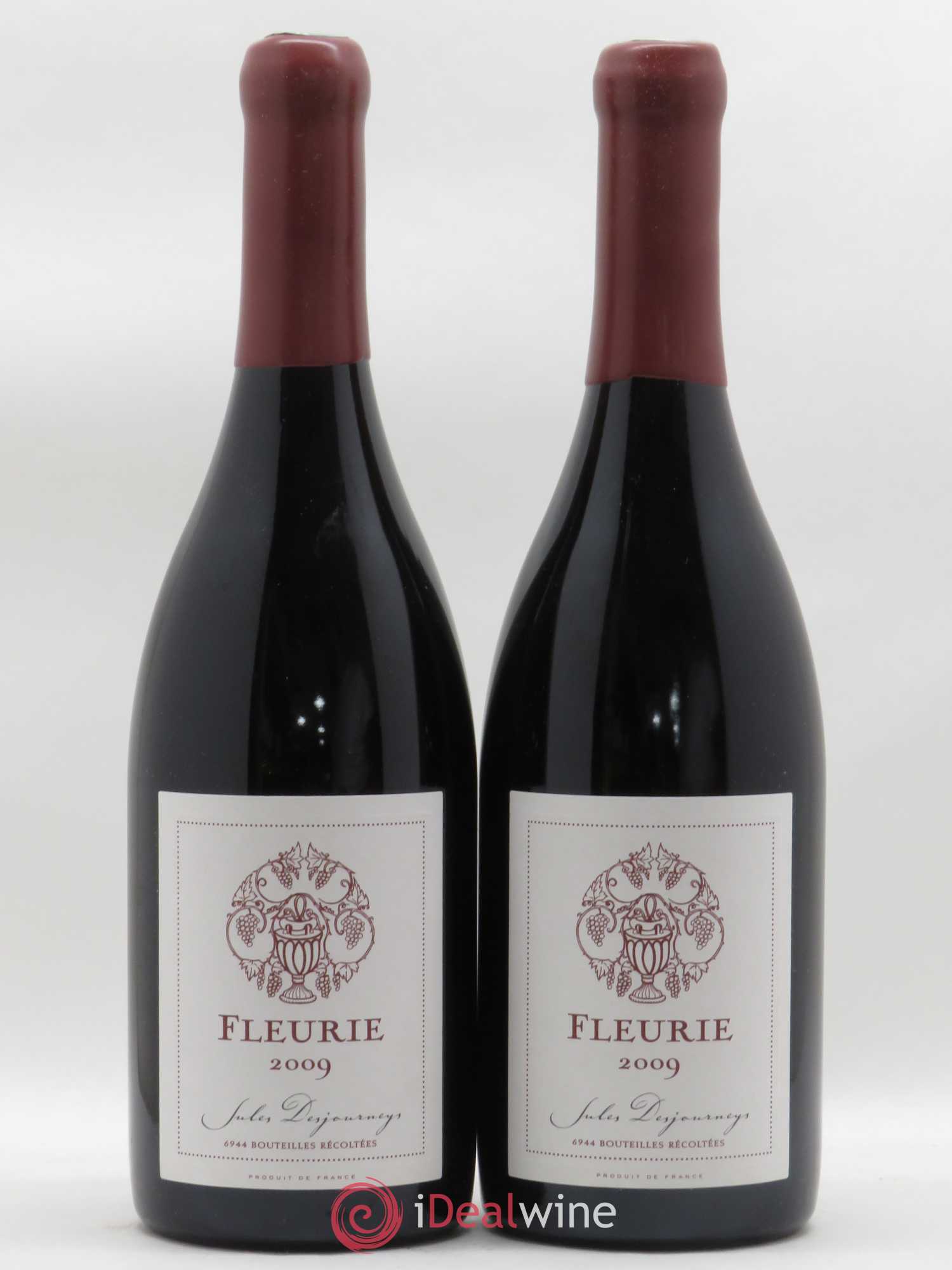 Fleurie Jules Desjourneys 2009 - Posten von 2 Flaschen - 0