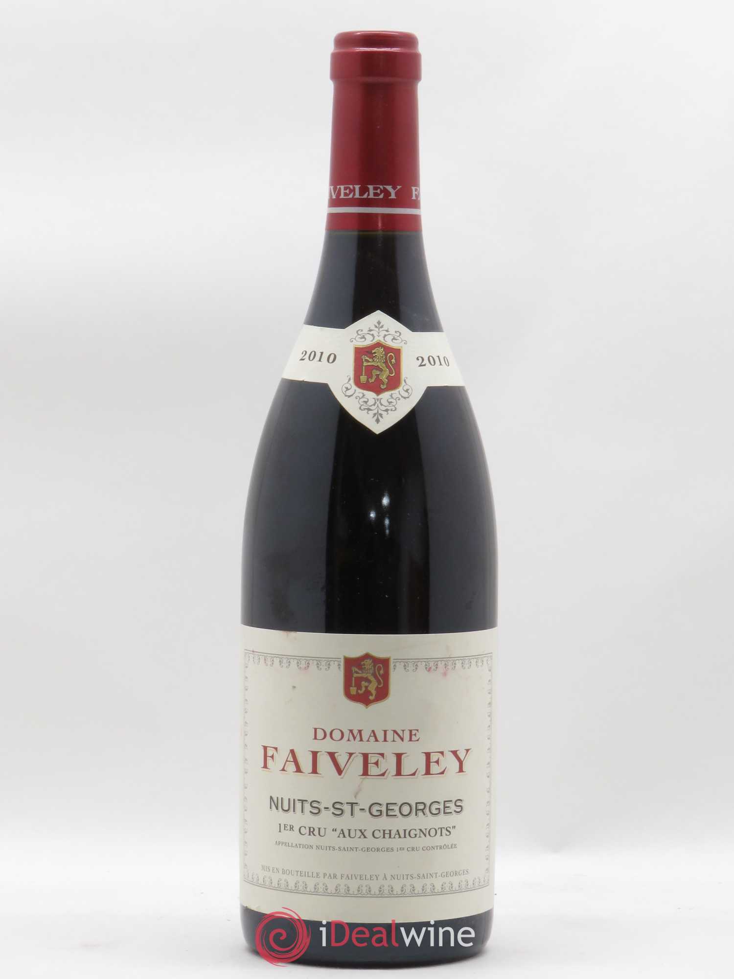 Nuits-Saint-Georges 1er Cru Aux Chaignots Faiveley 2010 - Lot de 1 bouteille - 0