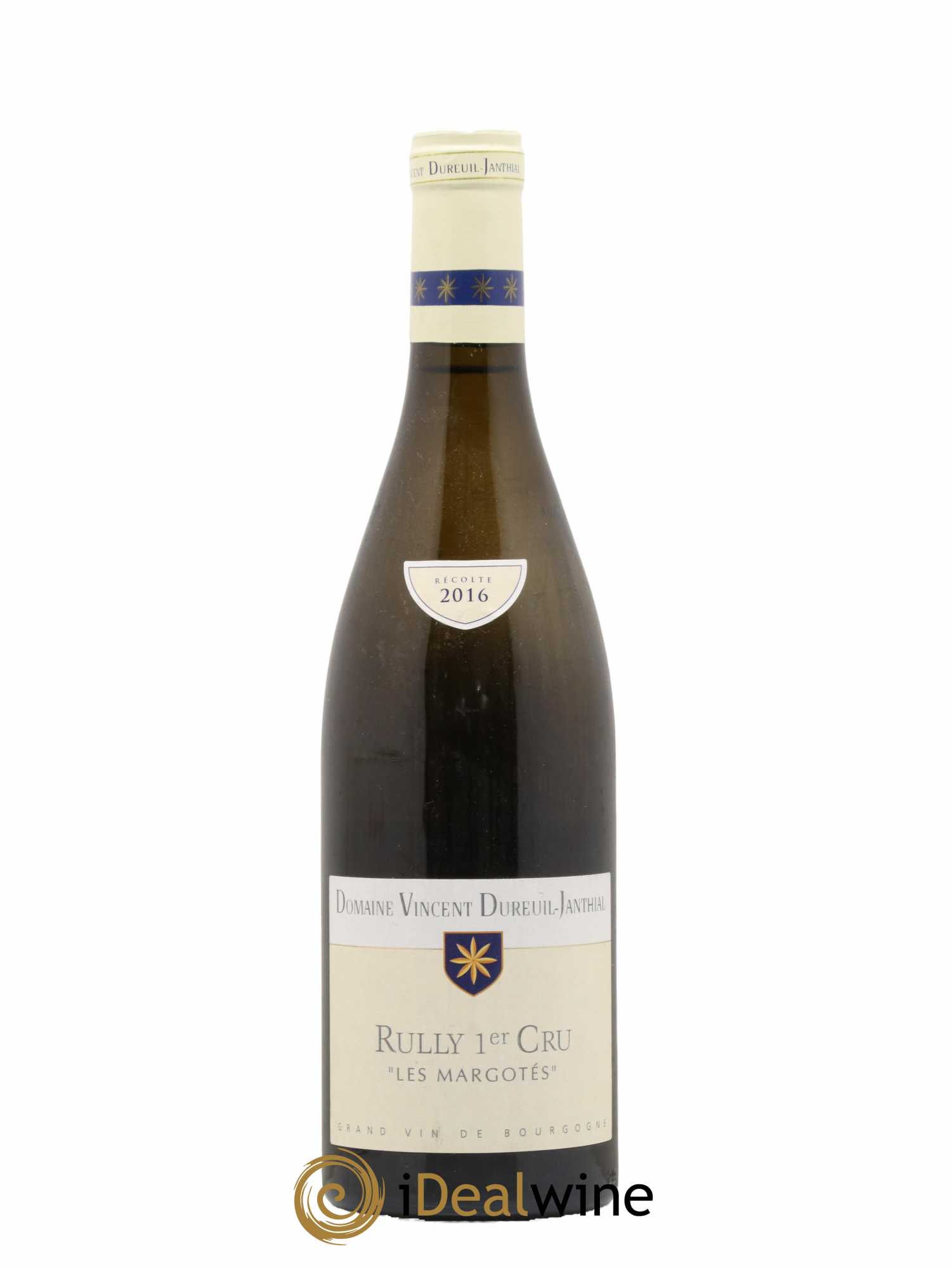 Rully 1er Cru Les Margotés Vincent Dureuil-Janthial 2016 - Lot de 1 bouteille - 0