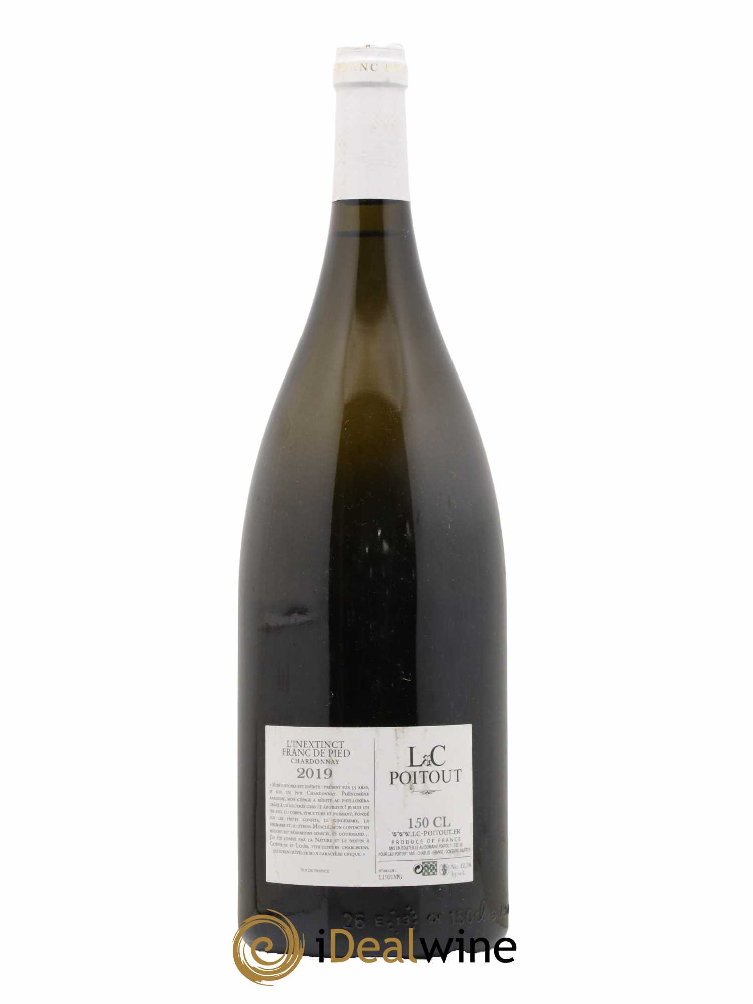 Vin de France L'inextinct LC Poitout 2019 - Lot de 1 magnum - 1