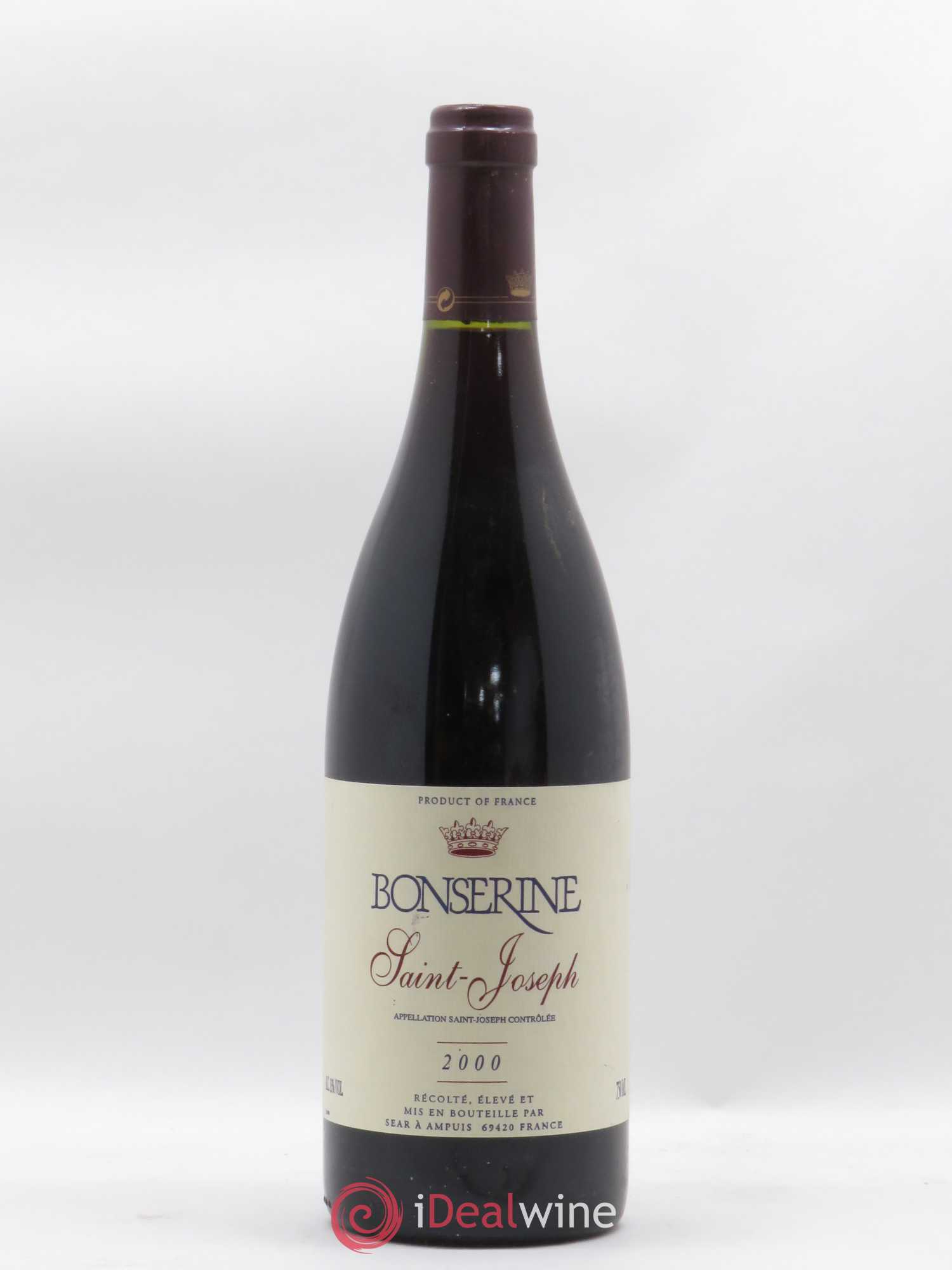 Saint-Joseph Bonserine 2000 - Lot de 1 bouteille - 0