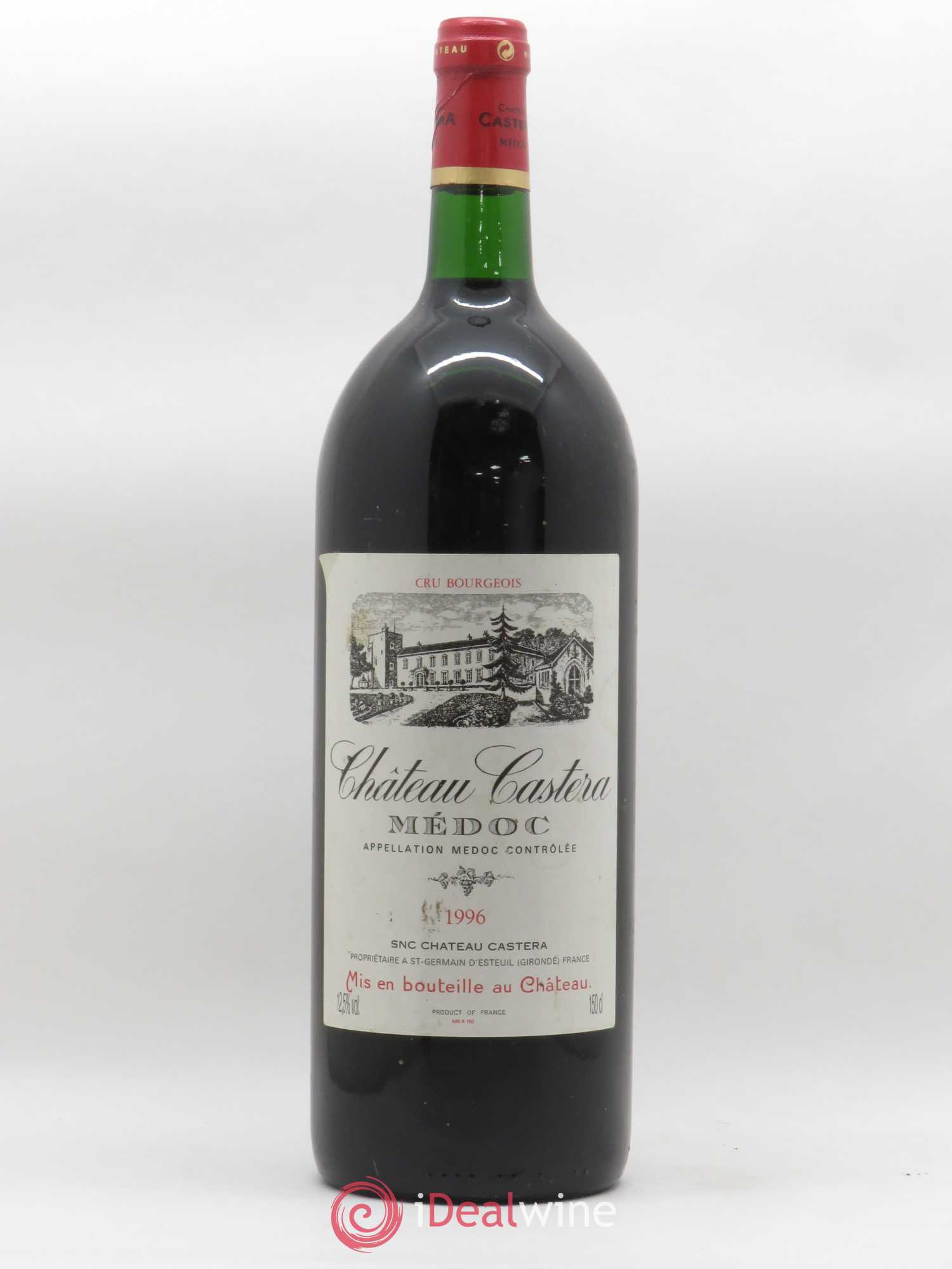 Château Castera Cru Bourgeois 1996 - Lot de 1 magnum - 0