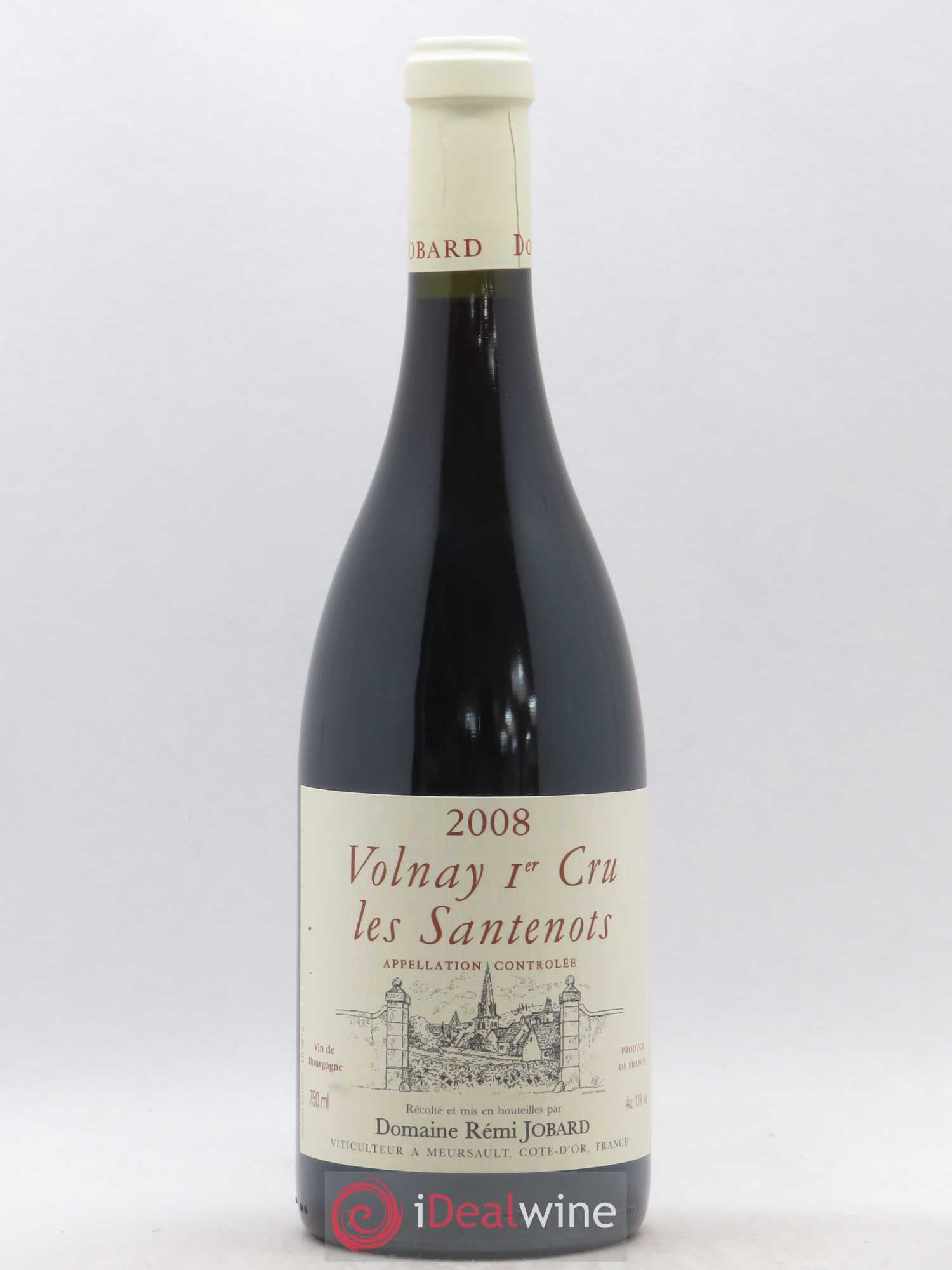 Volnay 1er Cru Les Santenots Rémi Jobard (Domaine) 2008 - Lot de 1 bouteille - 0