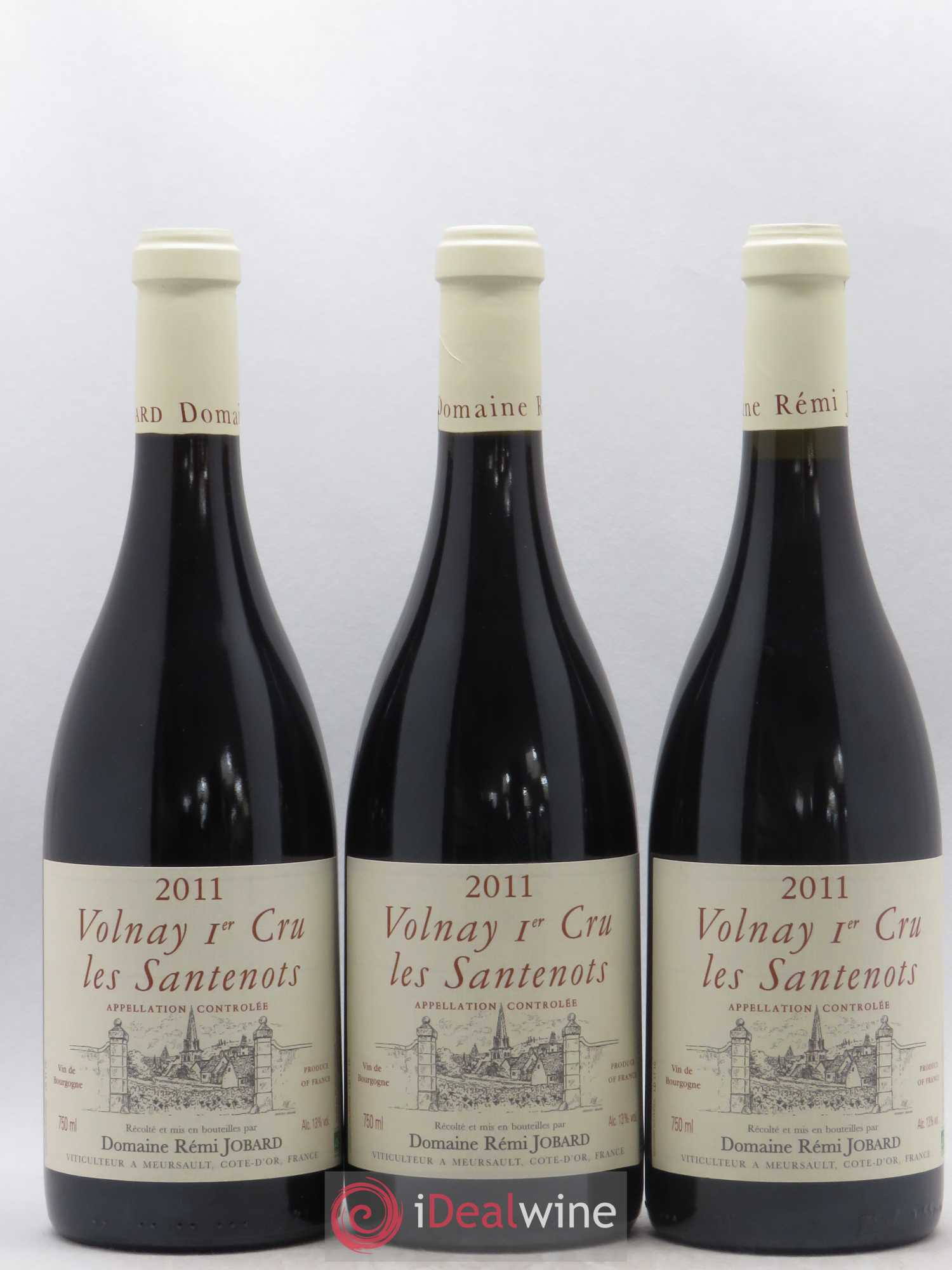 Volnay 1er Cru Les Santenots Rémi Jobard (Domaine) 2011 - Lot de 3 bouteilles - 0