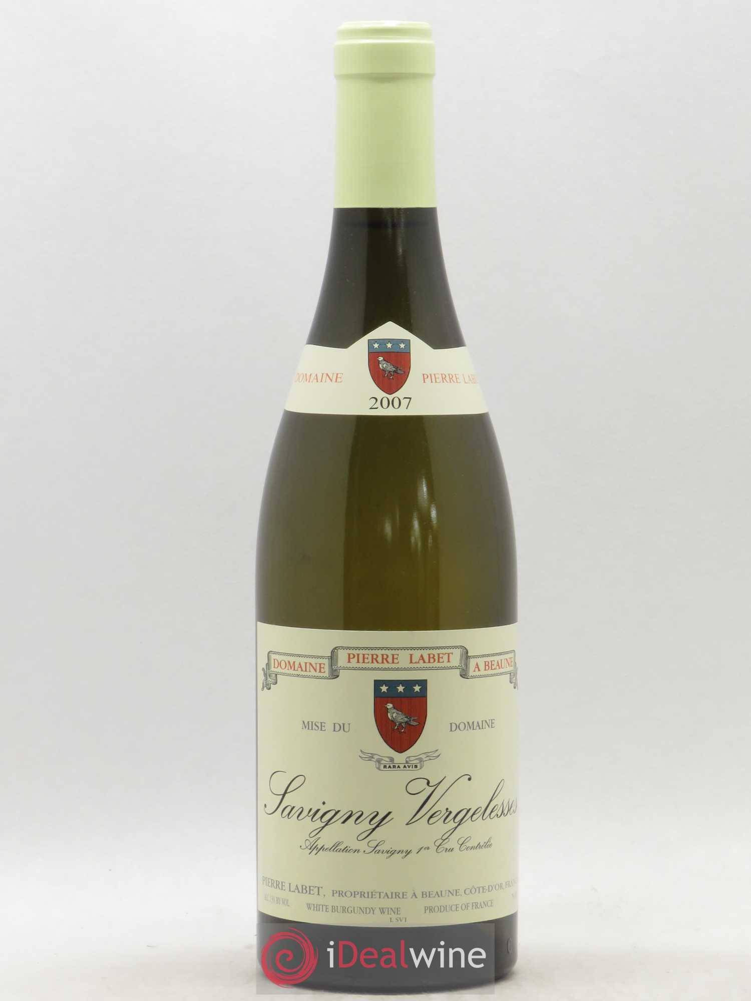 Savigny-lès-Beaune 1er Cru Vergelesses Pierre Labet 2007 - Posten von 1 Flasche - 0
