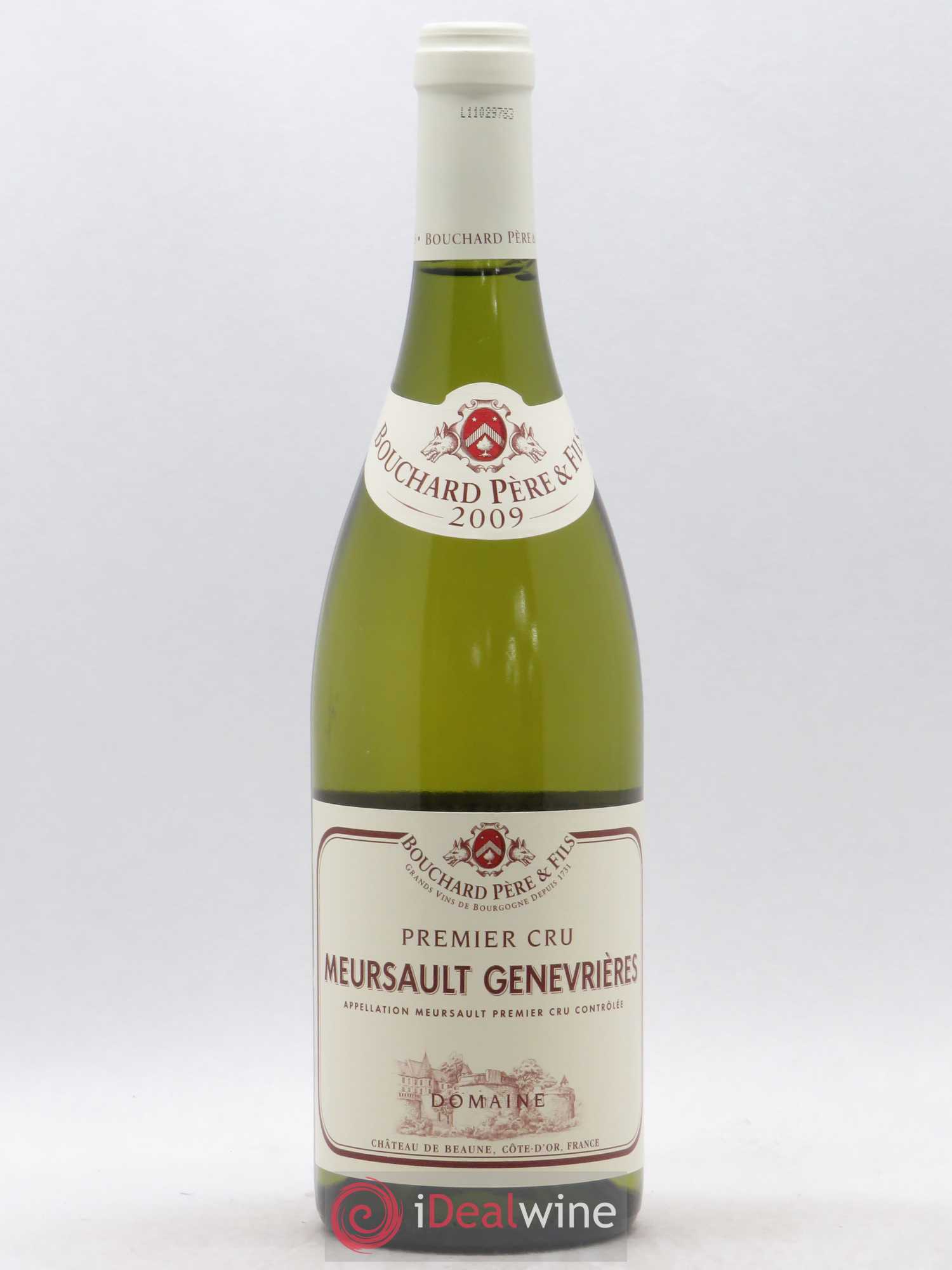Meursault 1er Cru Genevrières Bouchard Père & Fils 2009 - Lot de 1 bouteille - 0