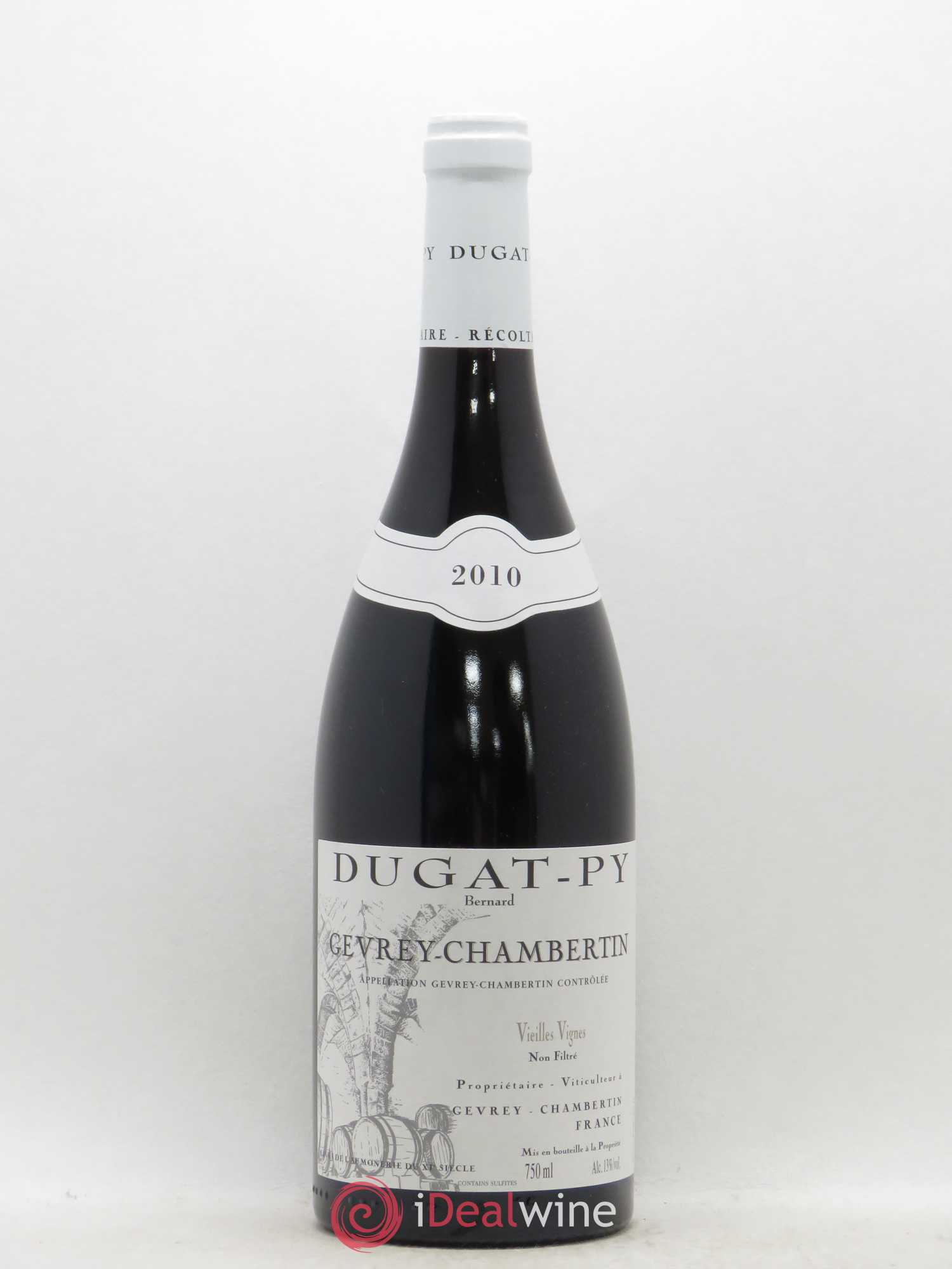 Gevrey-Chambertin Vieilles Vignes Dugat-Py 2010 - Lot de 1 bouteille - 0