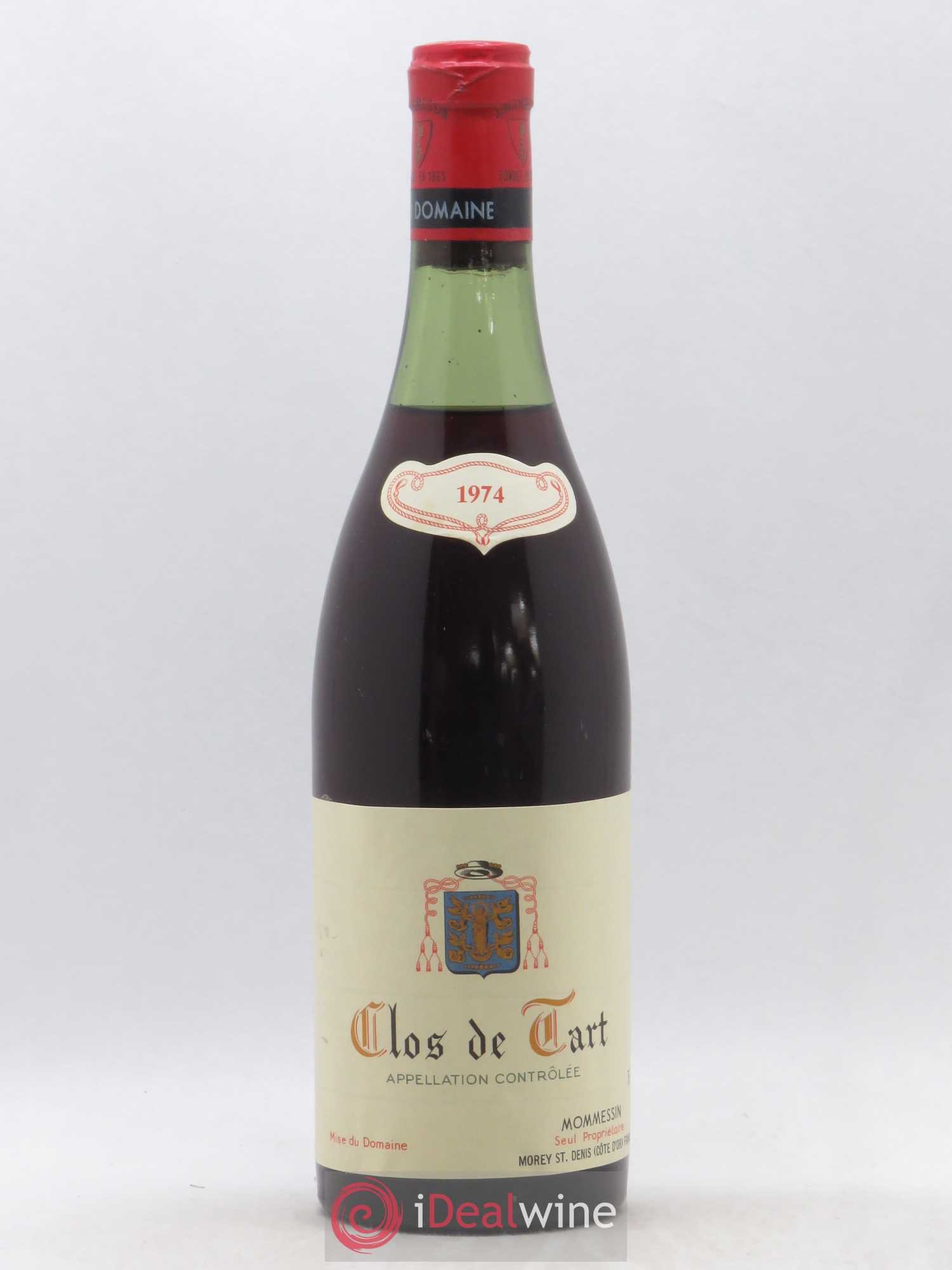 Clos de Tart Grand Cru Clos de Tart 1974 - Lot de 1 bouteille - 0