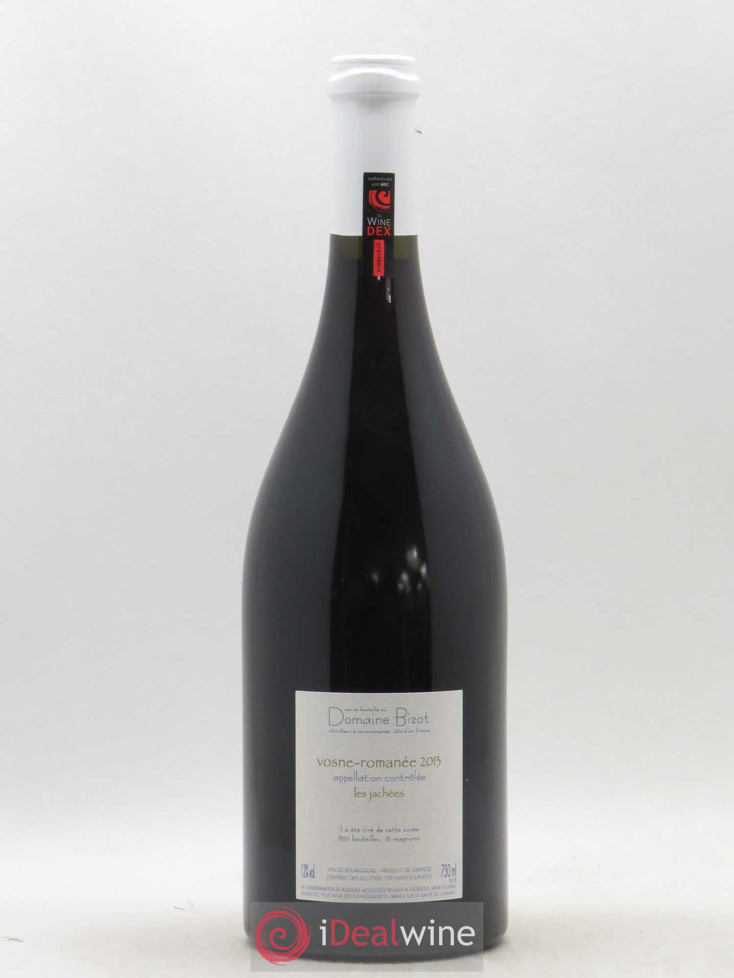 Vosne-Romanée Les Jachées Bizot (Domaine) 2013 - Lot de 1 bouteille - 1
