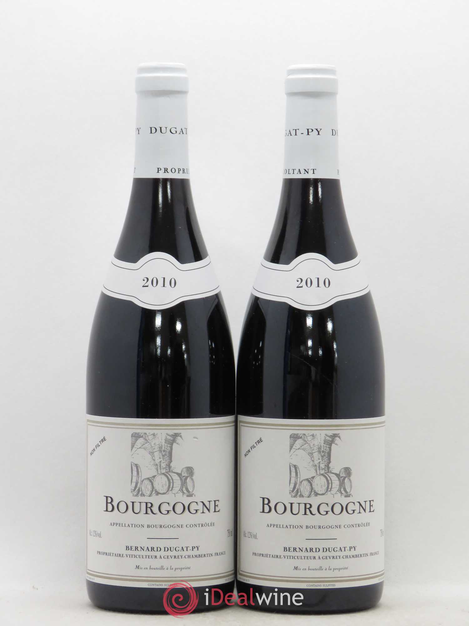 Bourgogne Dugat-Py 2010 - Lot de 2 bouteilles - 0