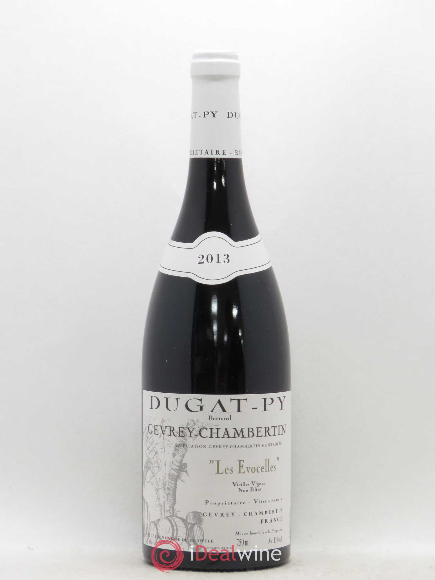 Gevrey-Chambertin Les Evocelles Vieilles Vignes Dugat-Py Vieilles Vignes 2013 - Lot de 1 bouteille - 0