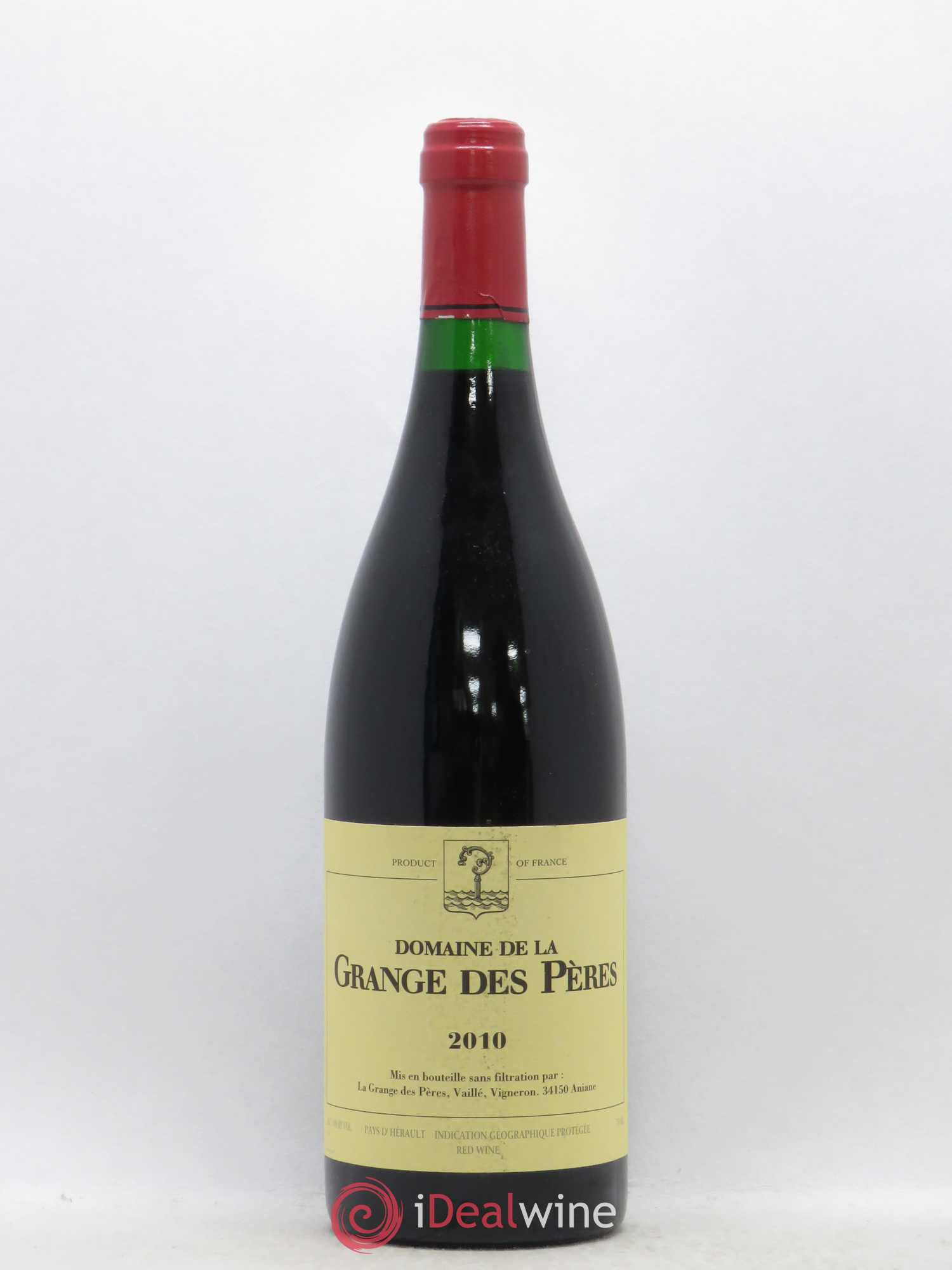 Pays d'Hérault Grange des Pères Laurent Vaillé 2010 - Lot de 1 bouteille - 0