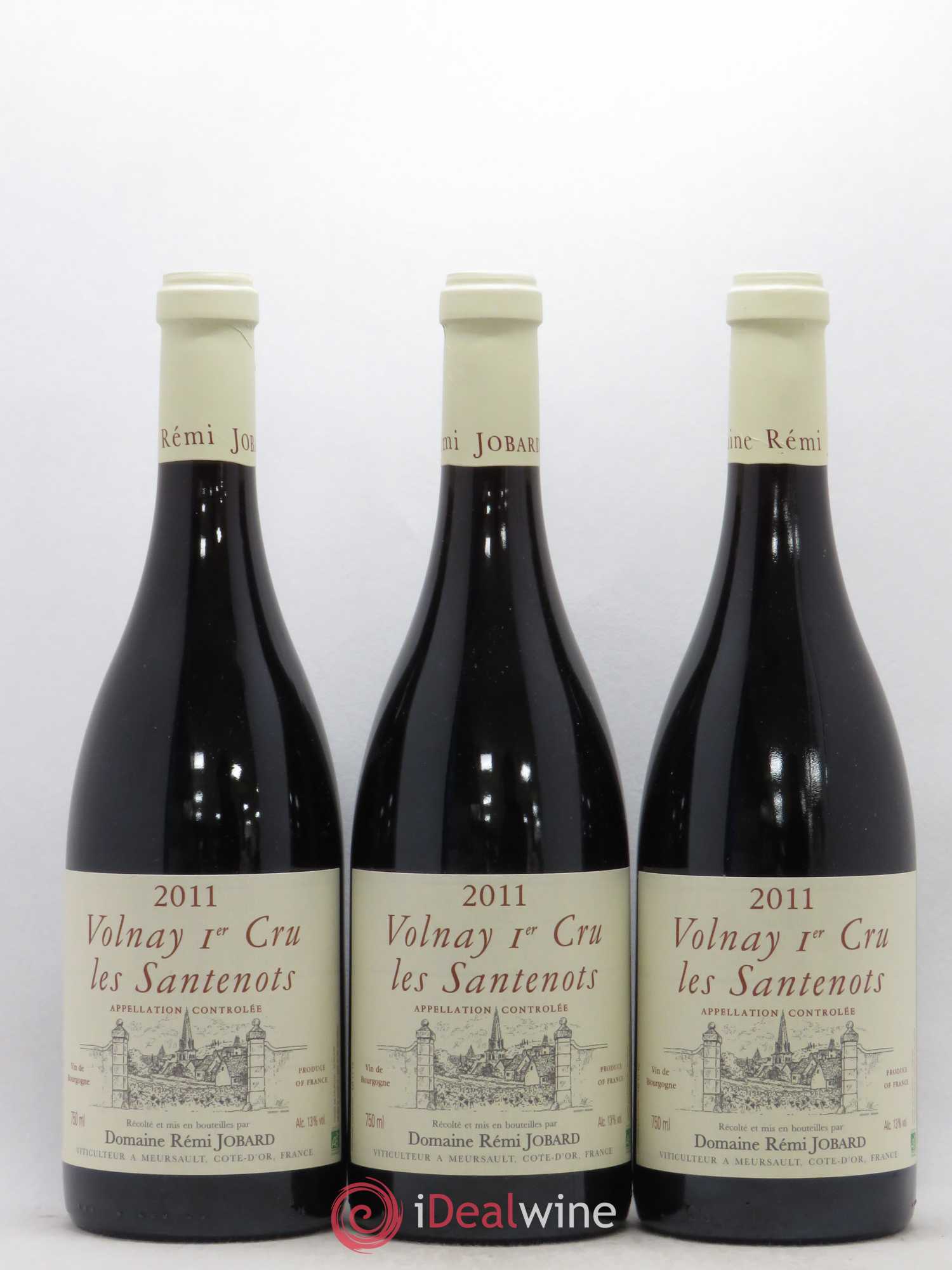 Volnay 1er Cru Les Santenots Rémi Jobard (Domaine) 2011 - Lot de 3 bouteilles - 0