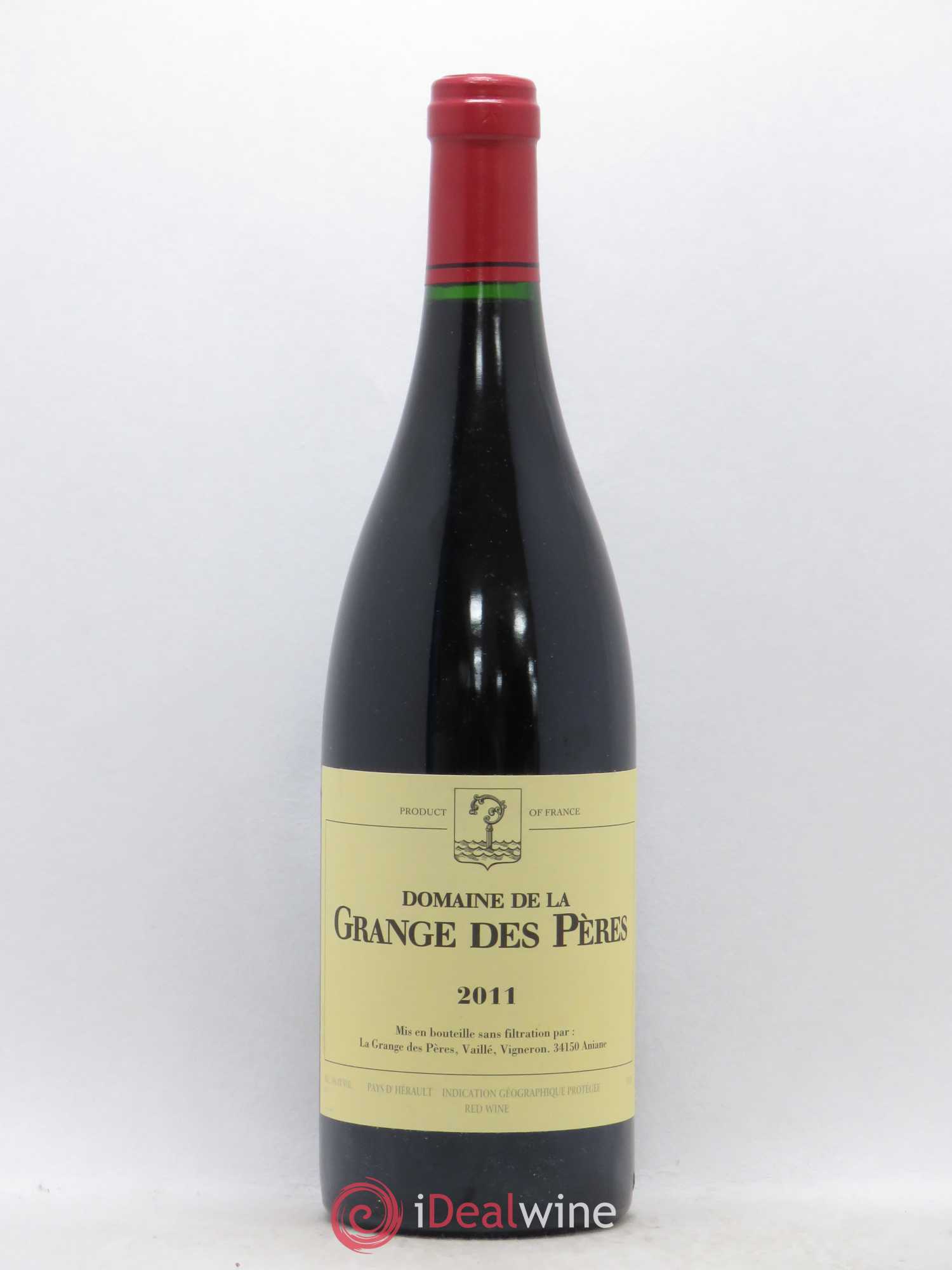 Pays d'Hérault Grange des Pères Laurent Vaillé 2011 - Lot de 1 bouteille - 0