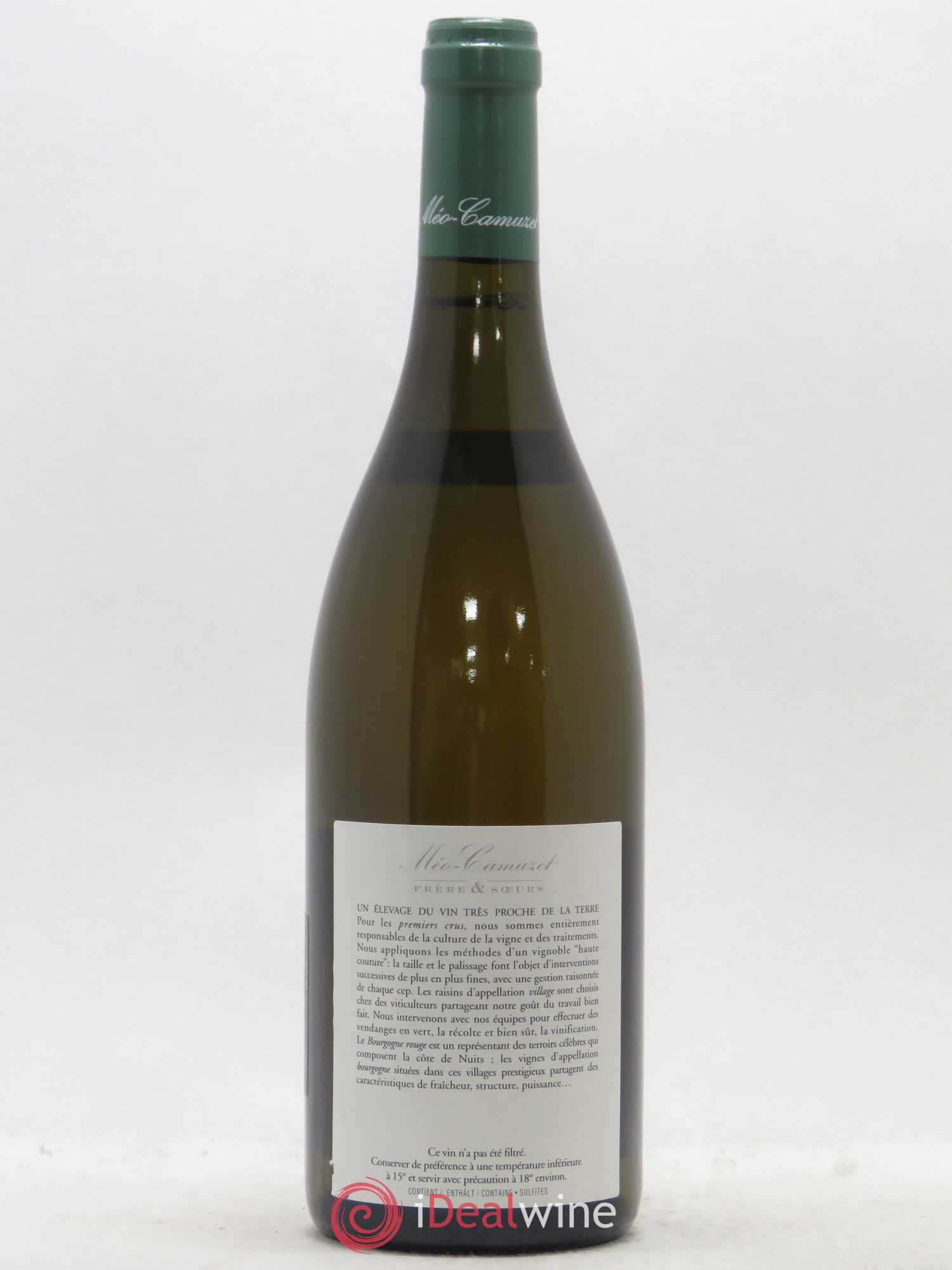 Corton-Charlemagne Grand Cru Méo-Camuzet (Frère & Soeurs) 2012 - Lot de 1 bouteille - 1