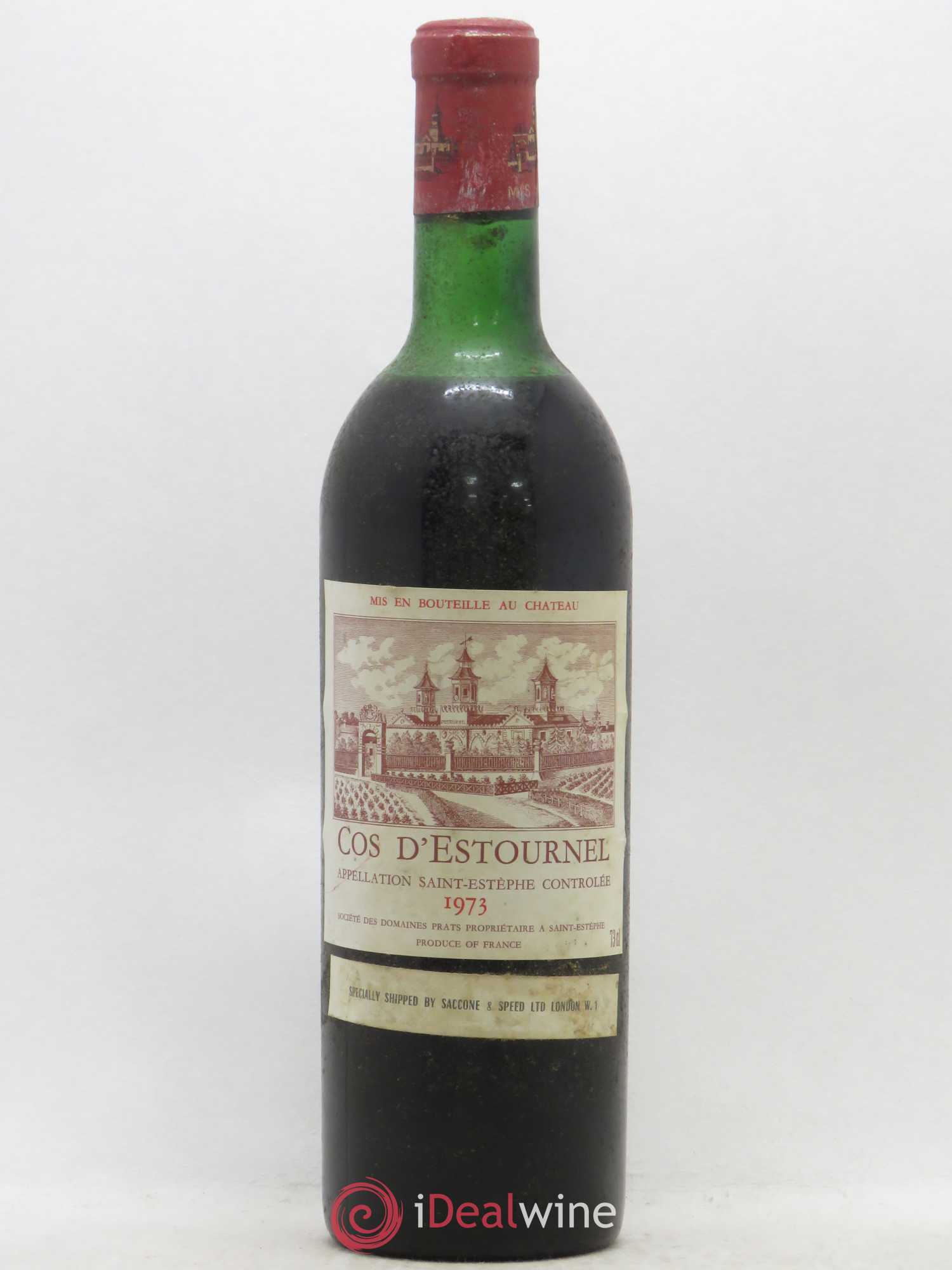 Cos d'Estournel 2ème Grand Cru Classé 1973 - Lot de 1 bouteille - 0
