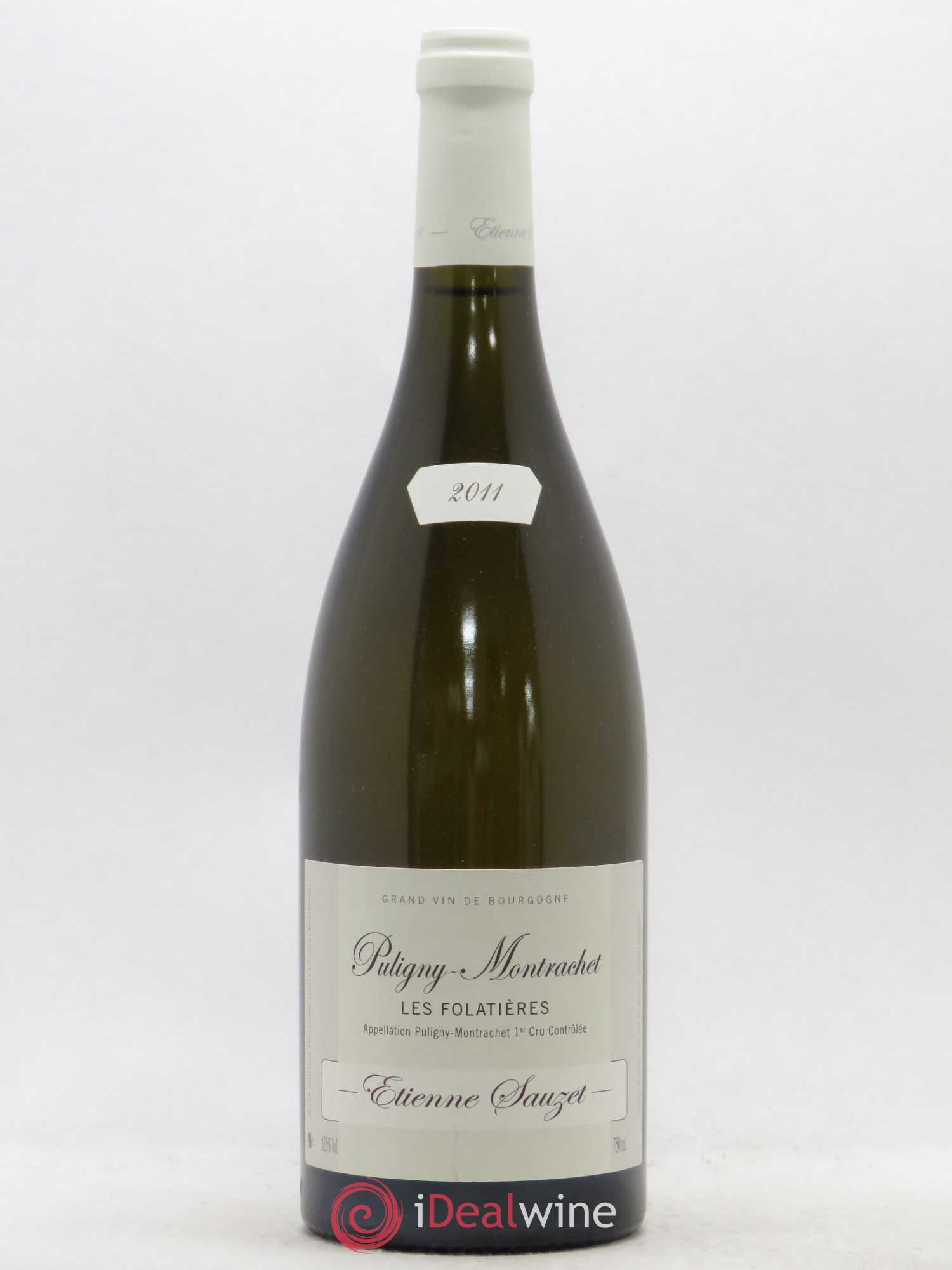 Puligny-Montrachet 1er Cru Les Folatières Etienne Sauzet 2011 - Lot de 1 bouteille - 0