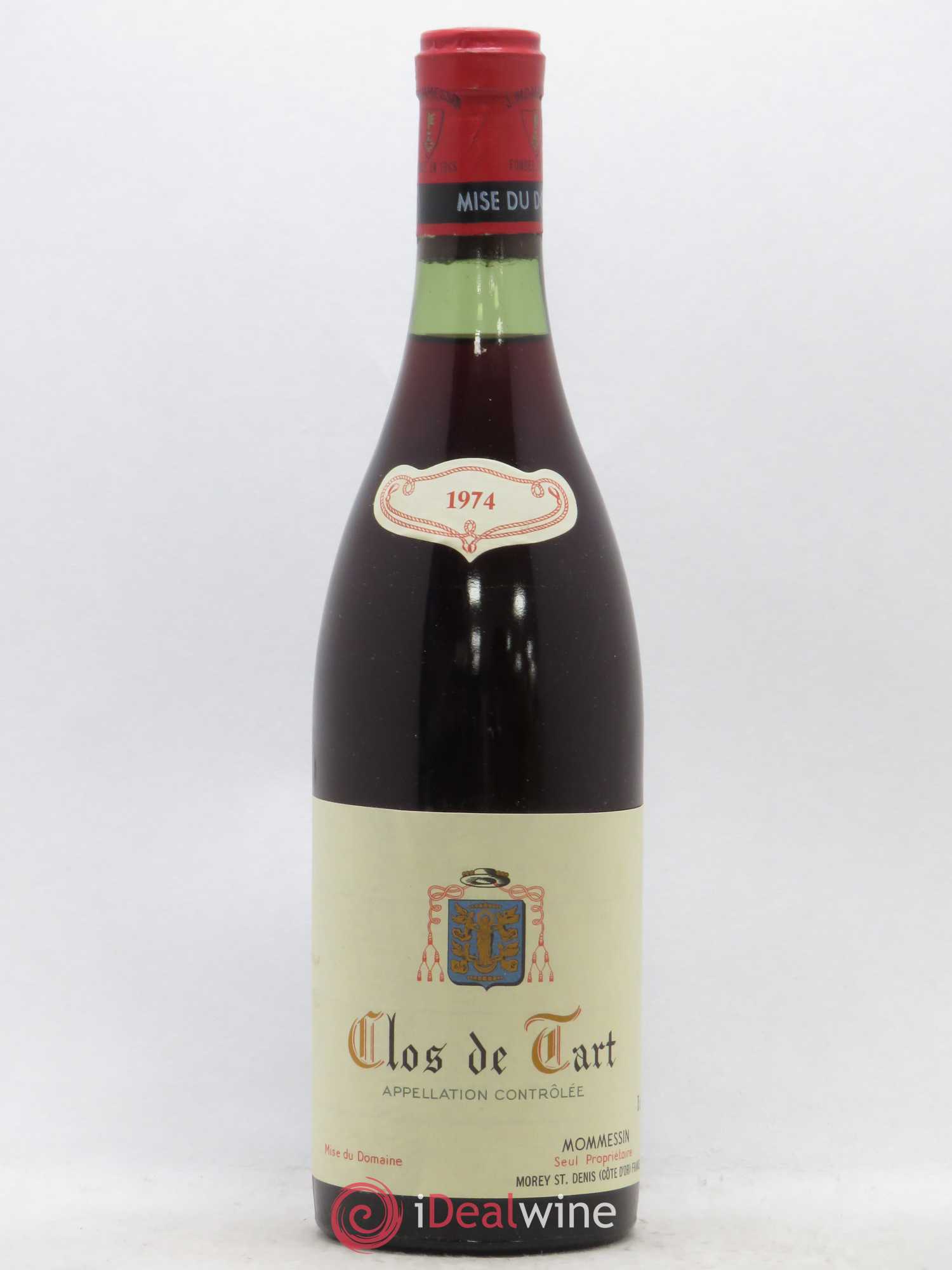 Clos de Tart Grand Cru Clos de Tart 1974 - Lot de 1 bouteille - 0
