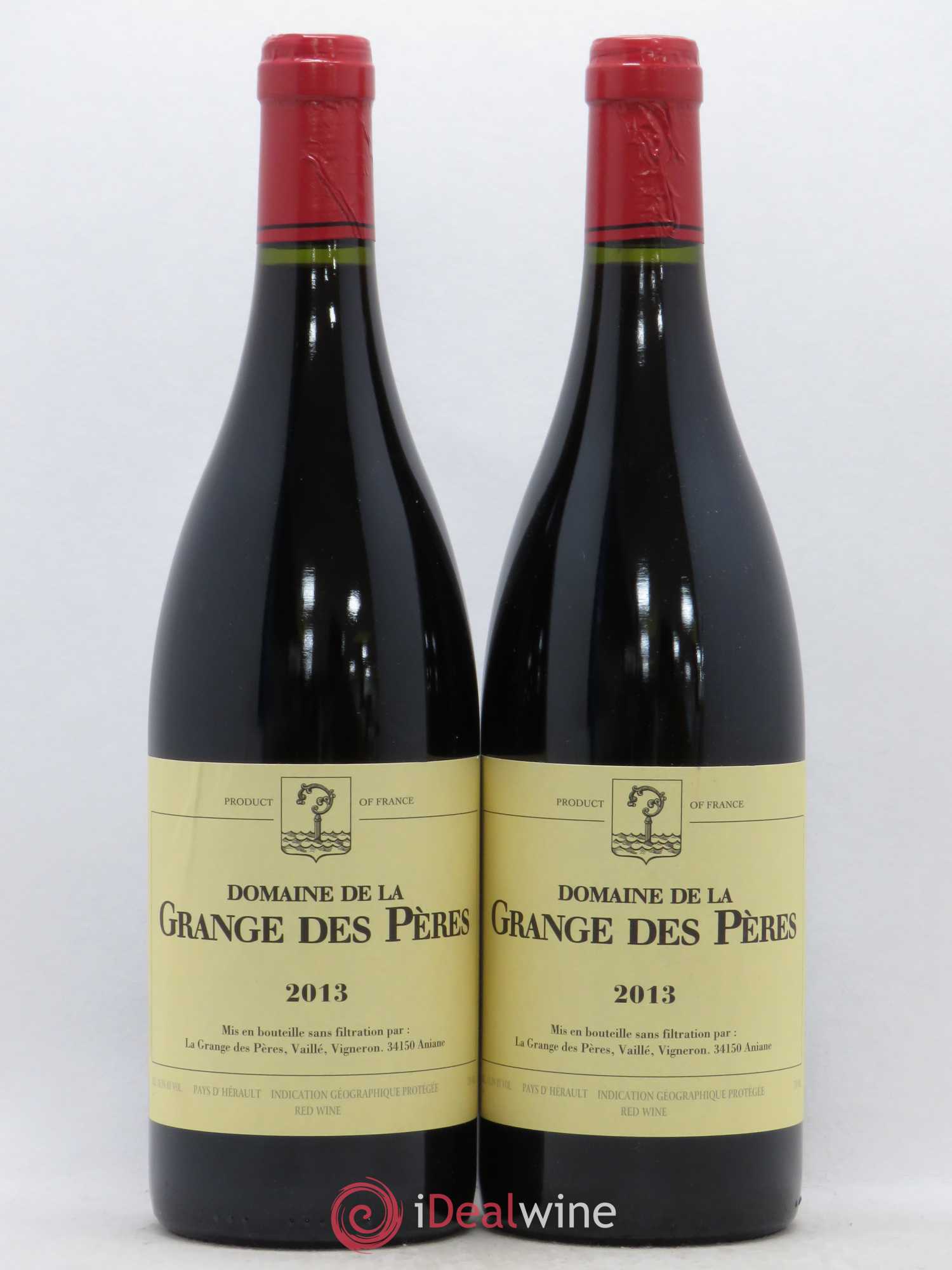 Pays d'Hérault Grange des Pères Laurent Vaillé 2013 - Lot de 2 bouteilles - 0