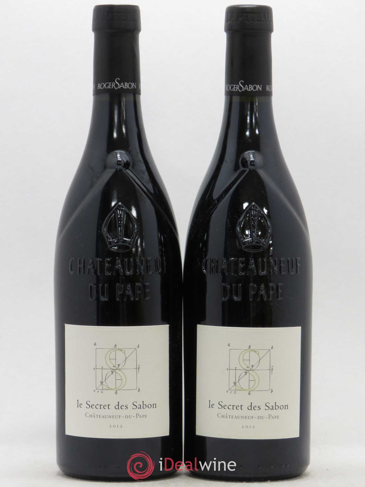 Châteauneuf-du-Pape Le Secret des Sabon Domaine Roger Sabon 2012 - Lot de 2 bouteilles - 0